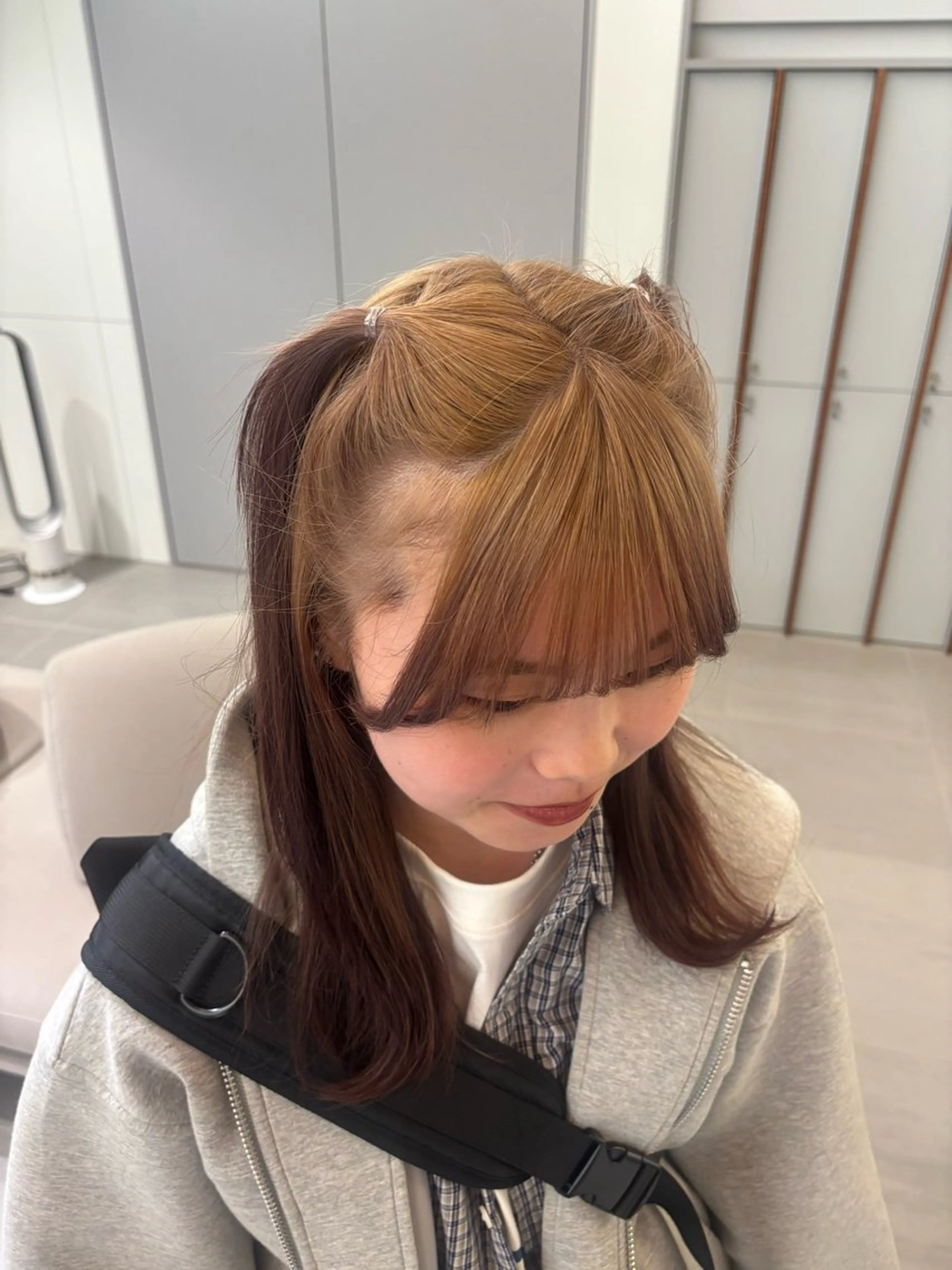 カラー ヘアカラー カラーモデル 🪐Sena⭐️のヘアスタイル