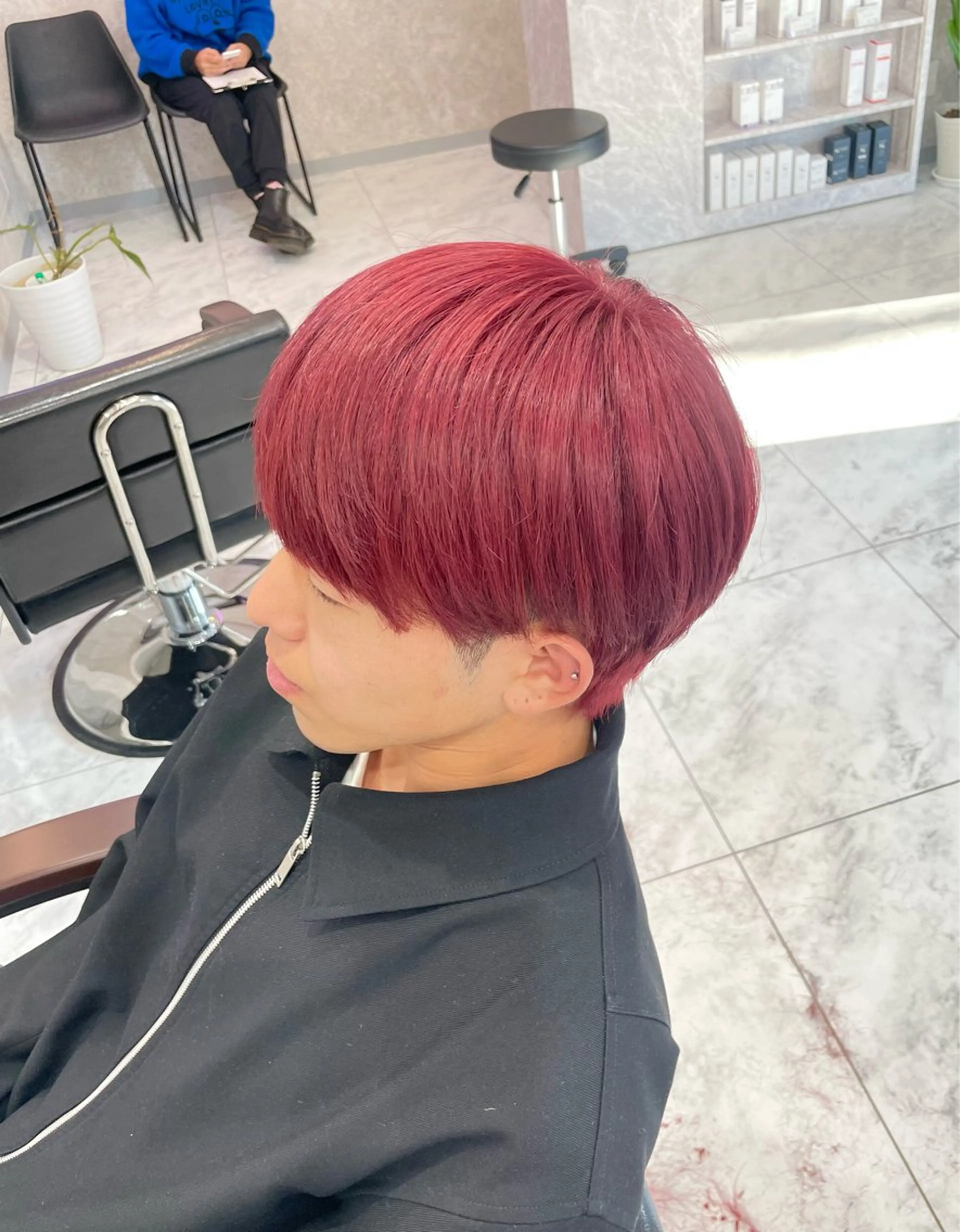 ショート 🦋ハイトーン🦋 石山 希理🦋のヘアスタイル