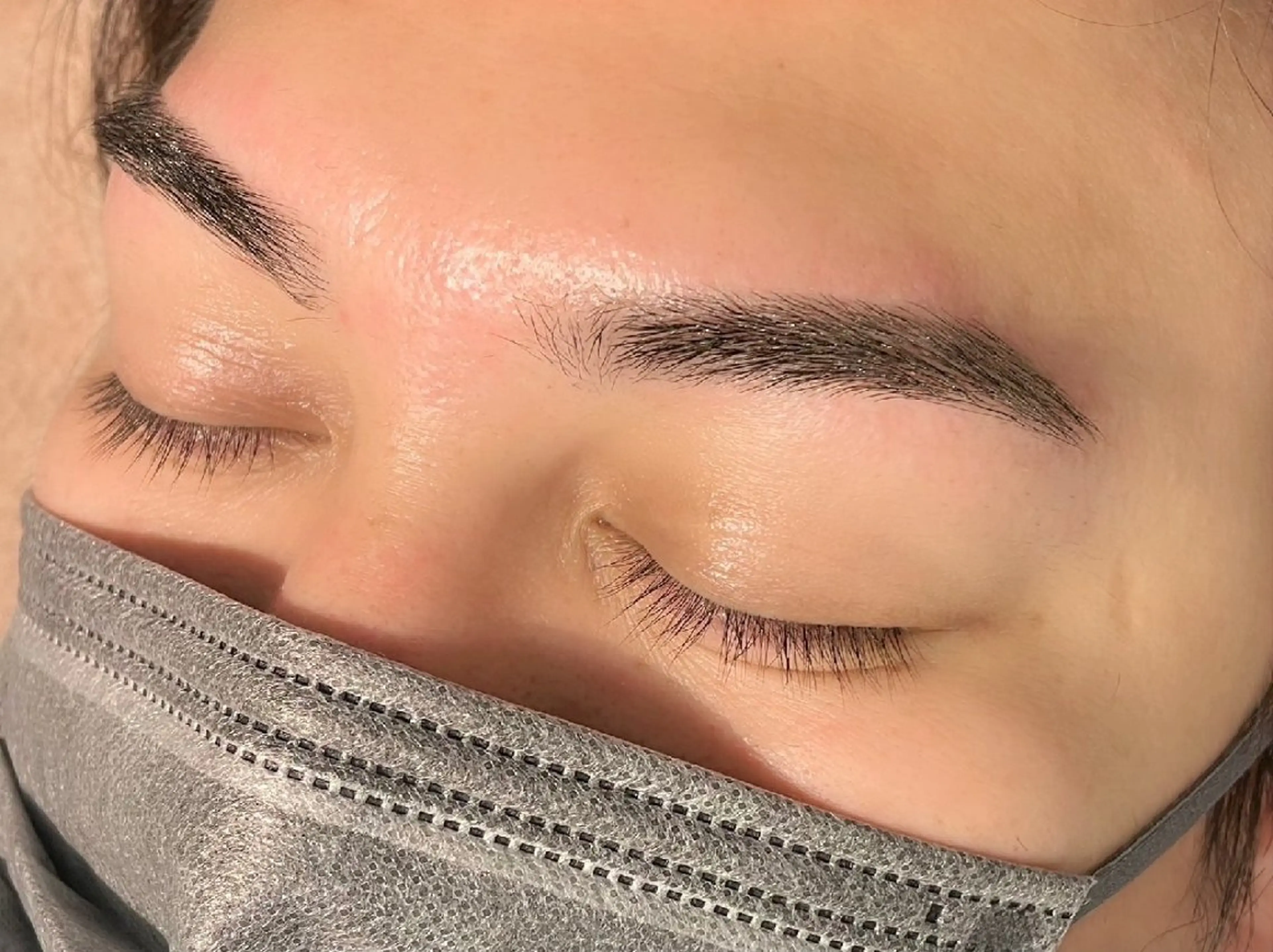 【セットクーポン】アイブロウWax脱毛+ドライスパ20分★6050円の写真