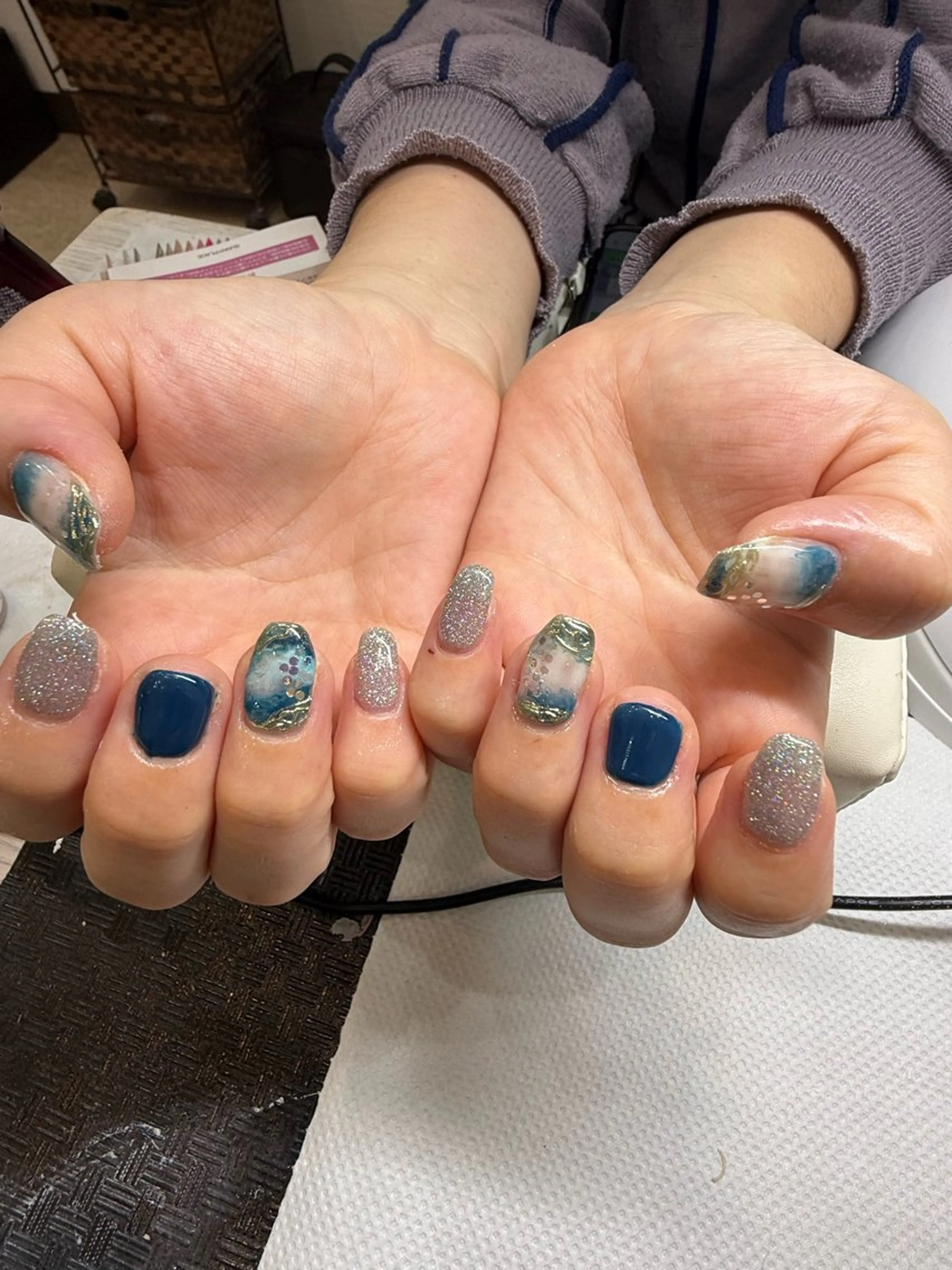 ネイル アートネイル ハンドネイル 三宮 真琴のネイルデザイン