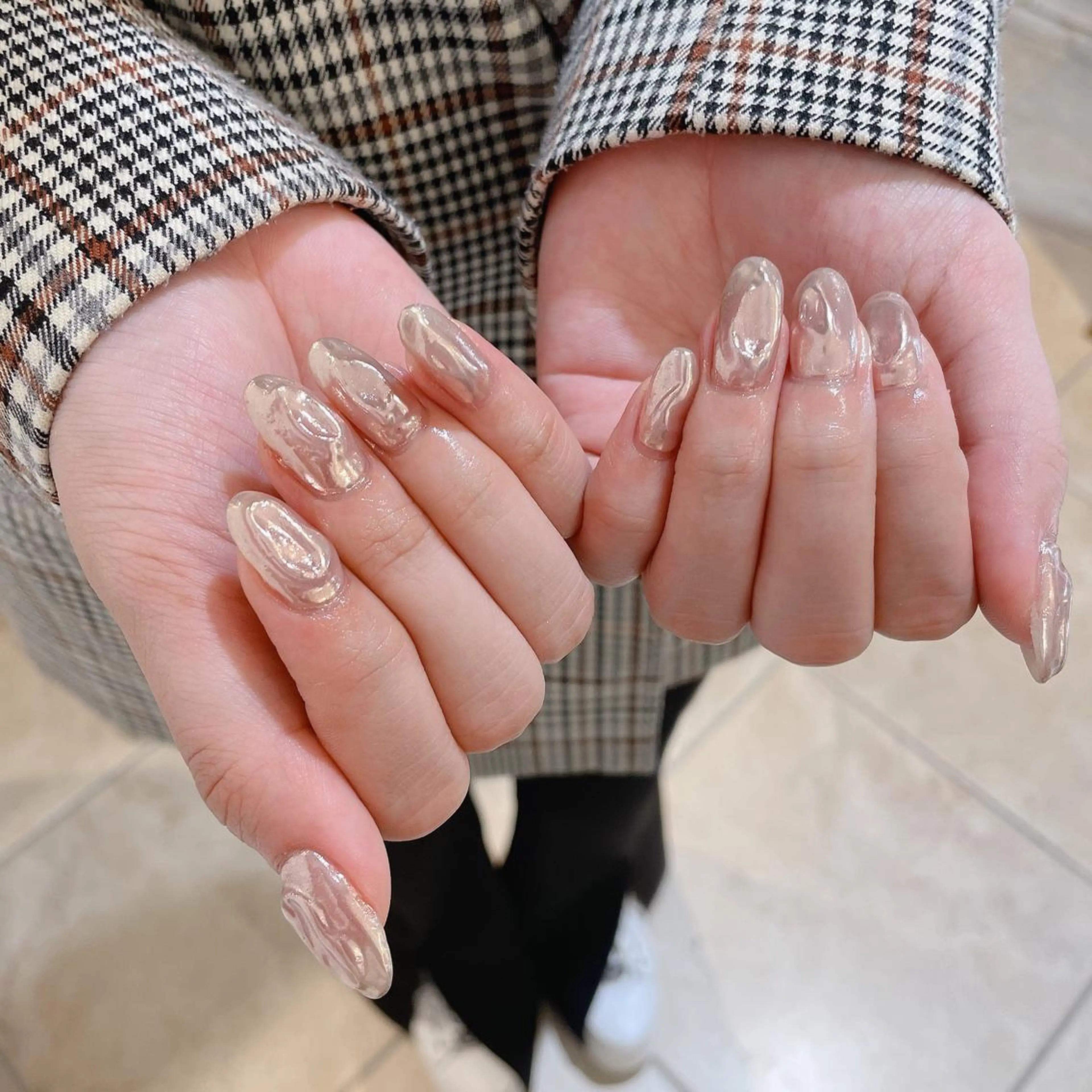 ネイル 原 麻耶のヘアスタイル