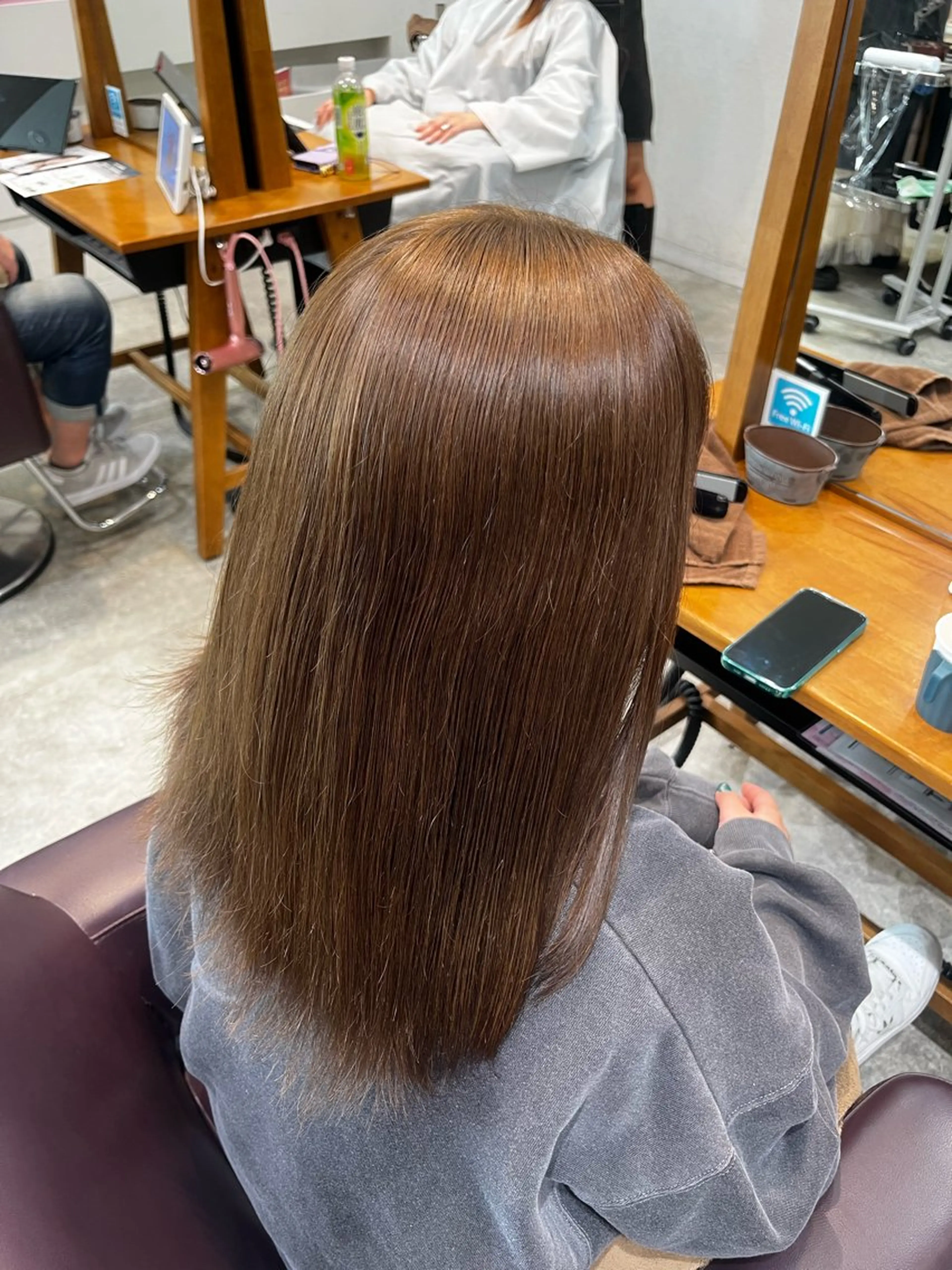 カラー エクステ/暖色/ ブリーチ/せいかのヘアスタイル