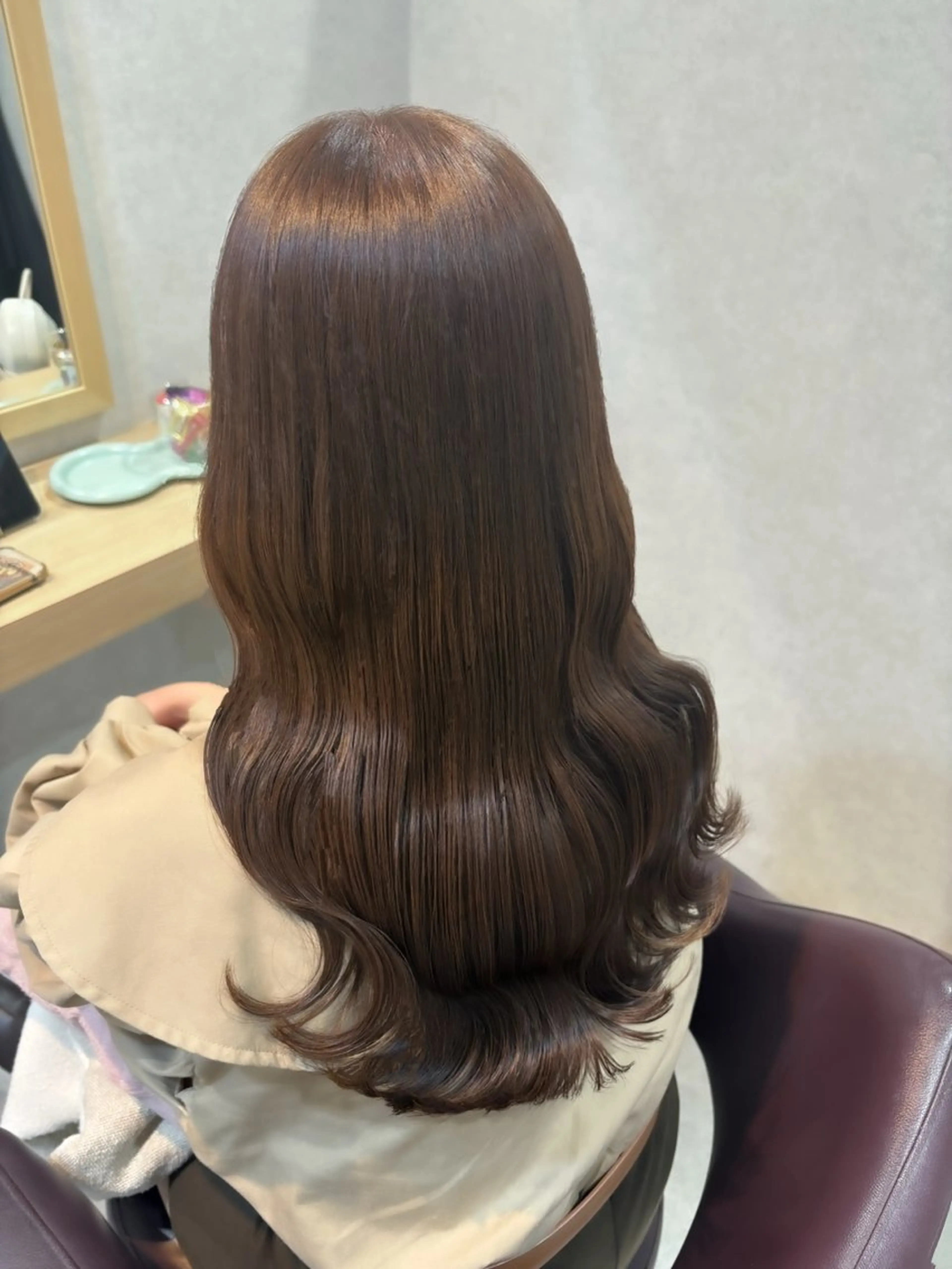 大人っぽさup！/似合わせカット&くすみ感カラー&ダメージケアトリートメント(ホームケア付)🧴の写真