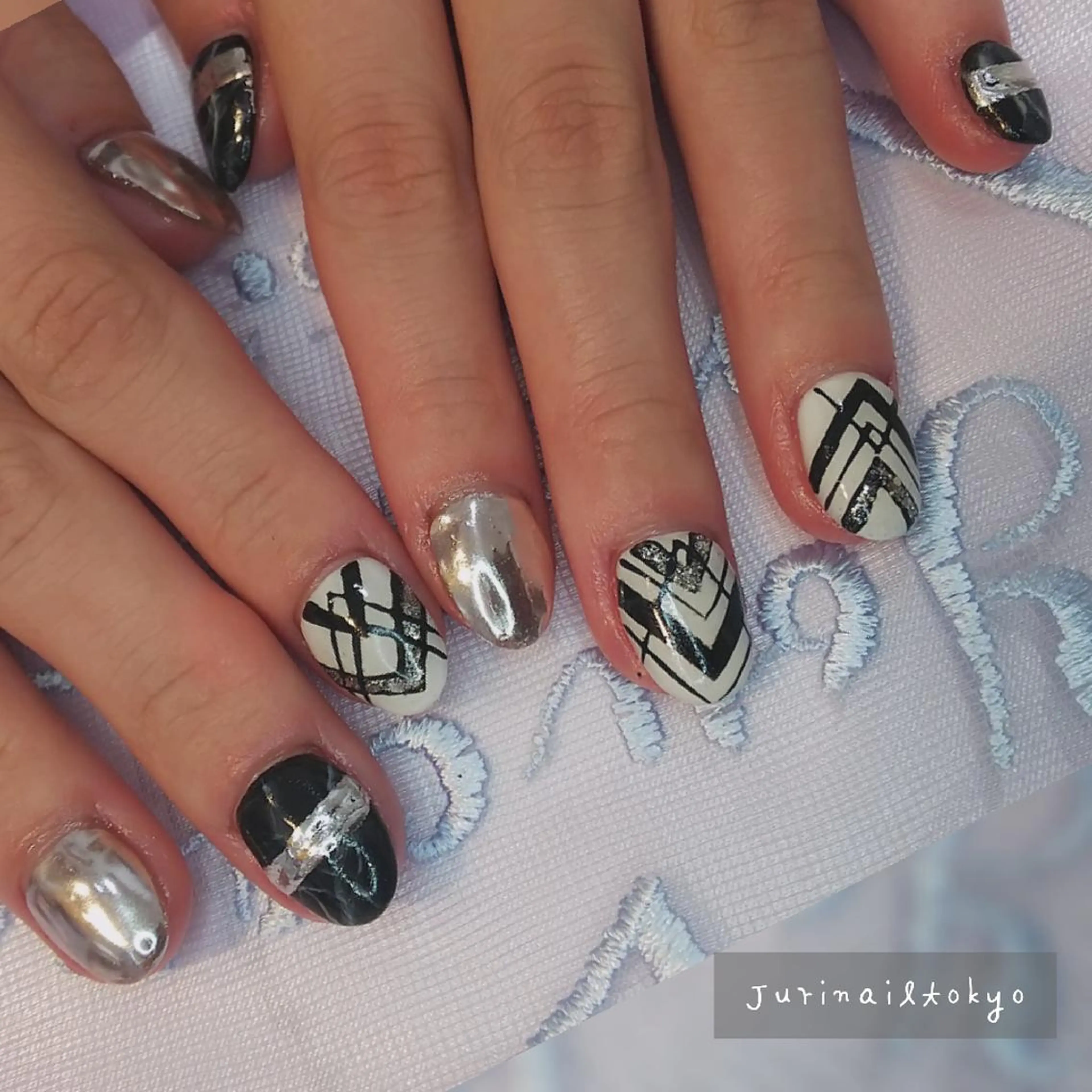 ネイル ハンドネイル ハンドケア jurinail tokyoのネイルデザイン