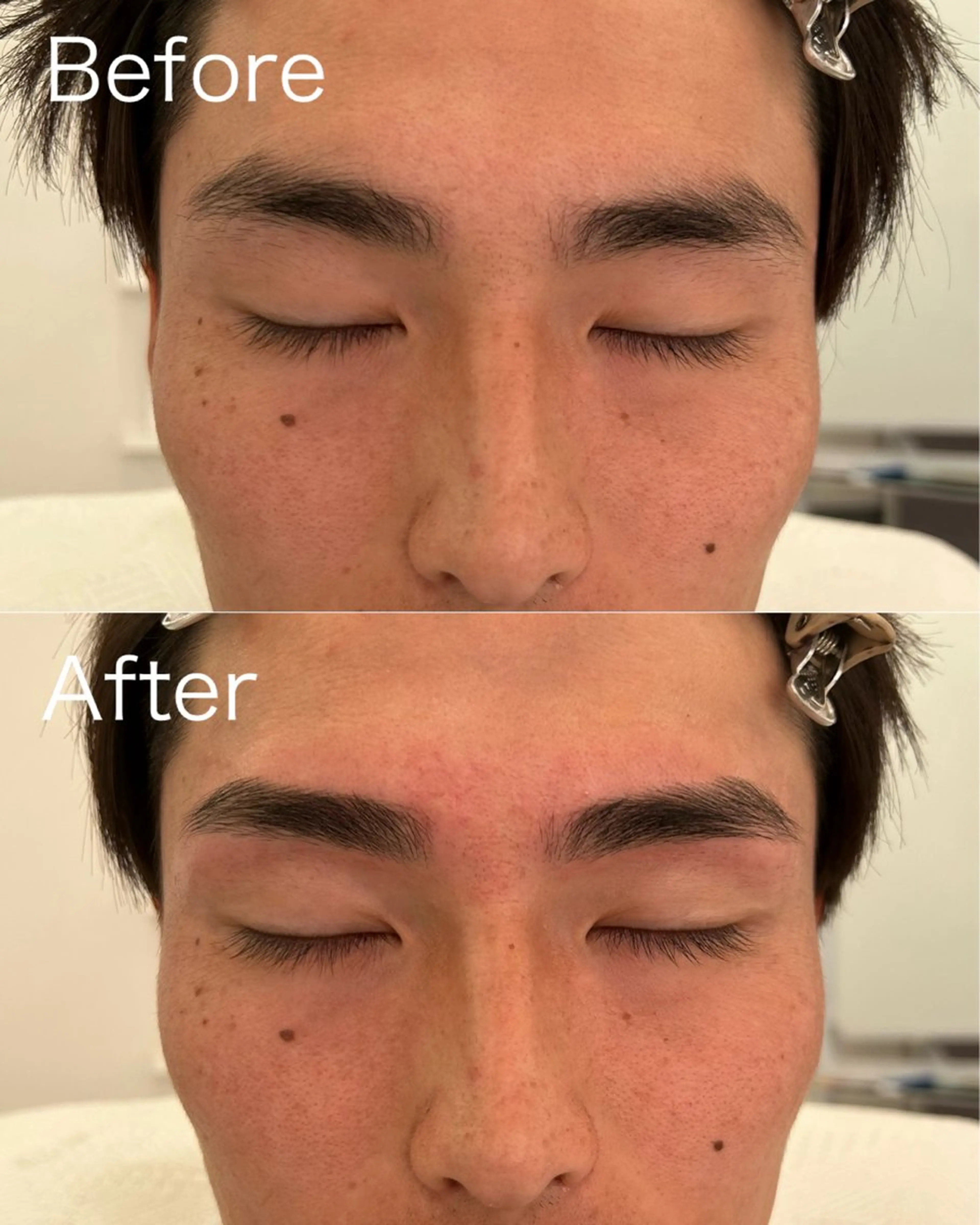 ❤️🔥予約殺到中❤️🔥メンズ眉毛ワックス脱毛の写真