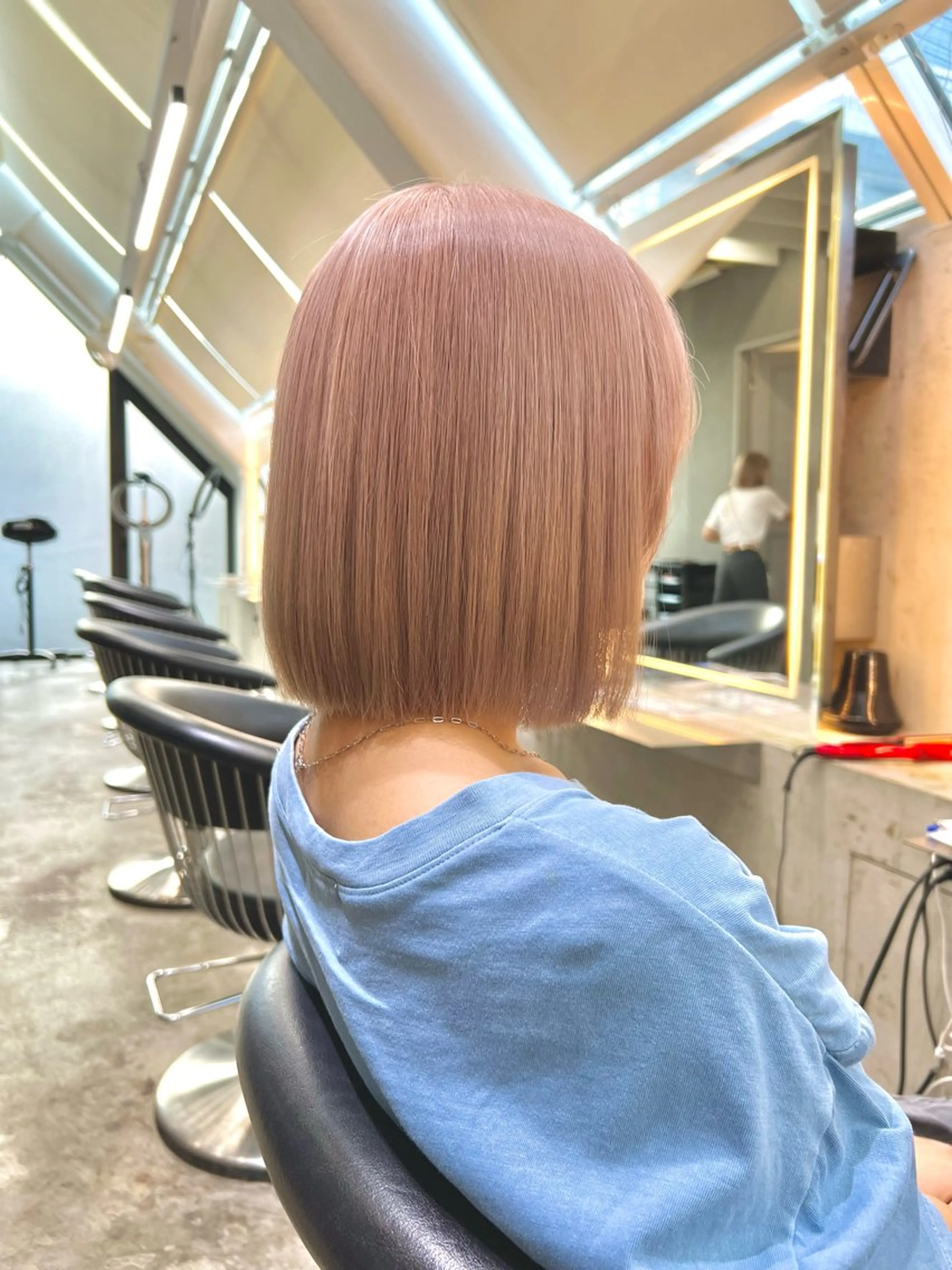 ミディアム カラー カット ヘアカラー トリートメント 髪質改善/ボブ/ レイヤー❣️yuiのヘアスタイル