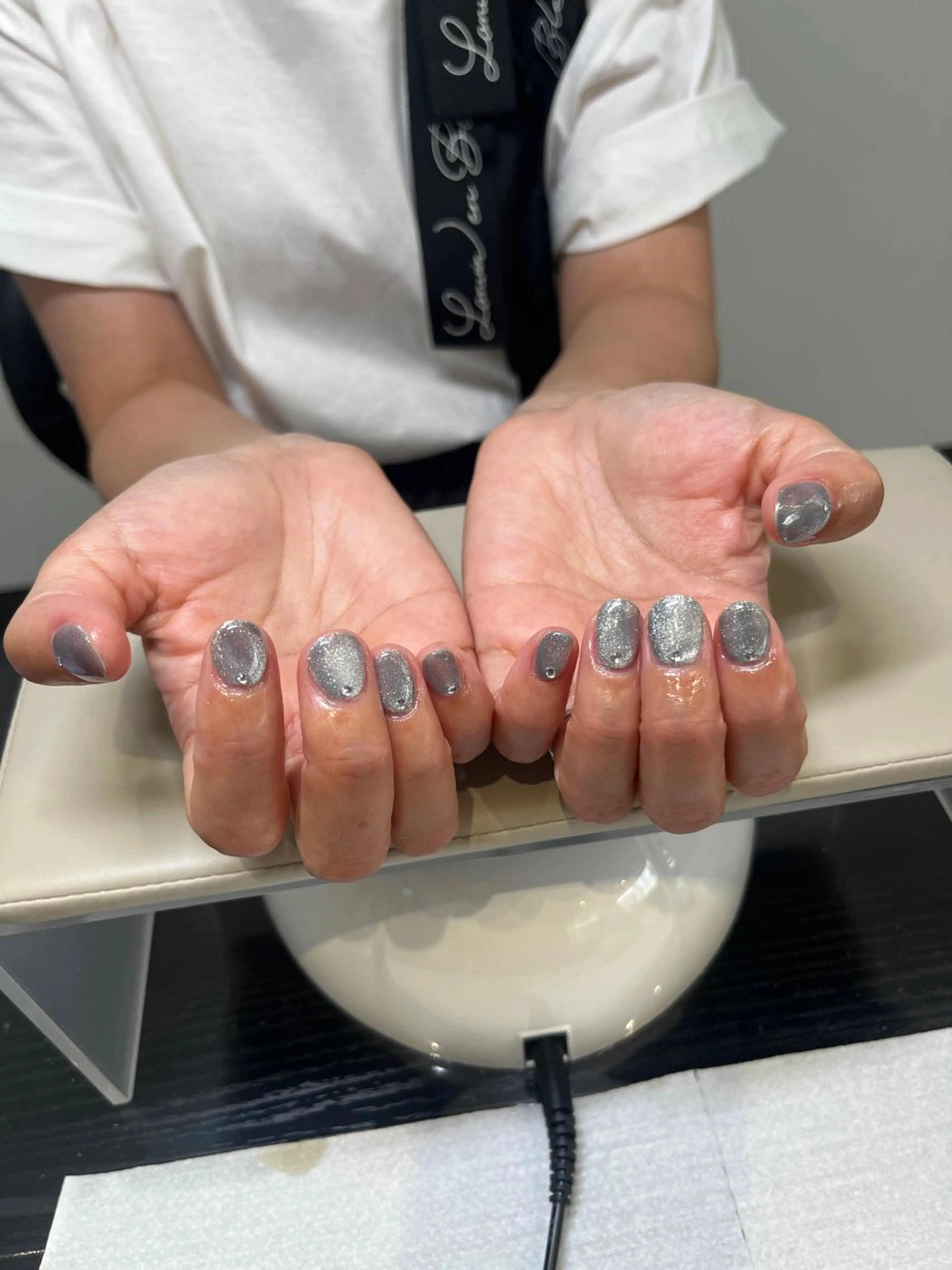 ネイル マグネットネイル ems nail salon須磨のネイルデザイン