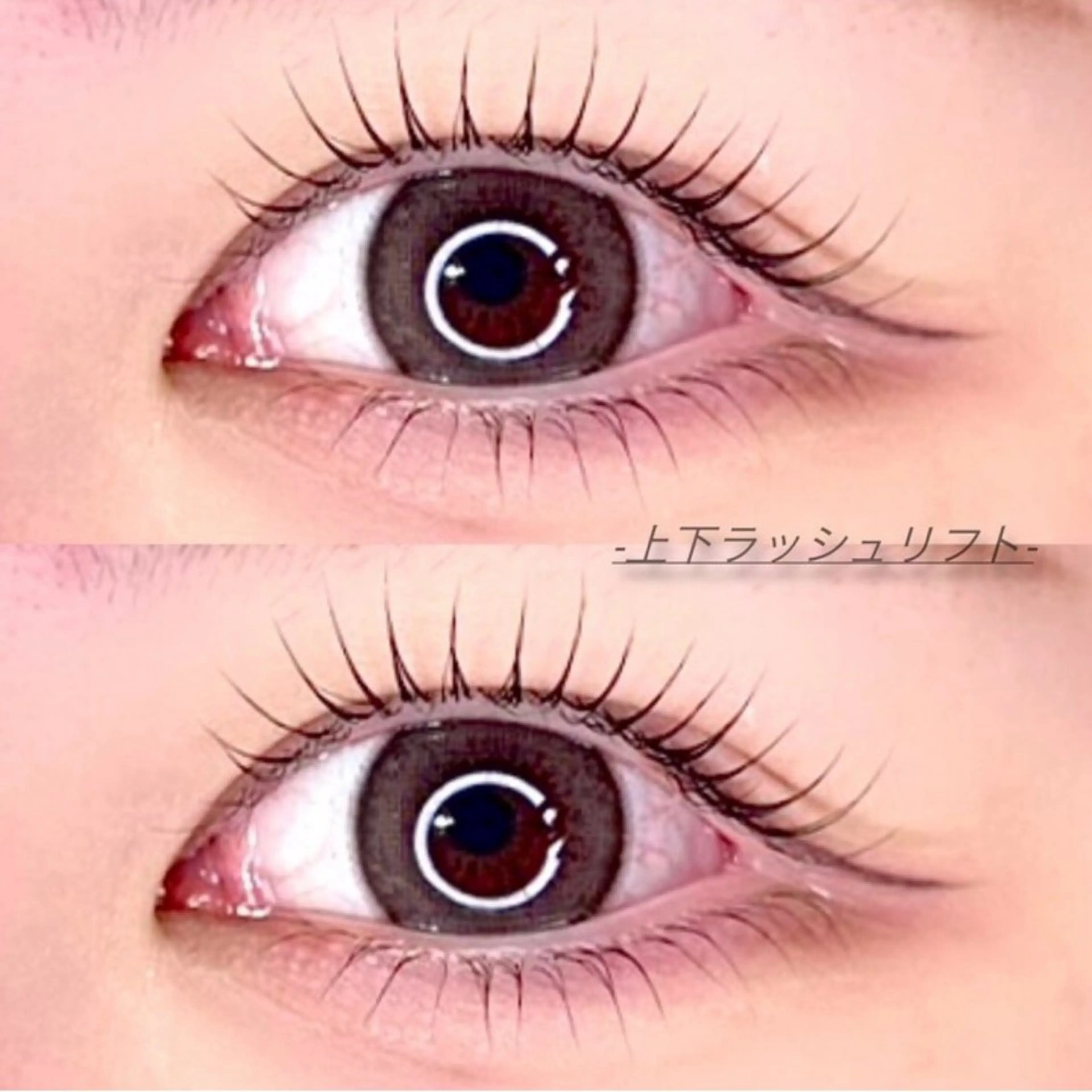 【❄1月だけの特別SET❄️】上下まつげパーマ♪目力UP✨小顔見え効果◎の写真