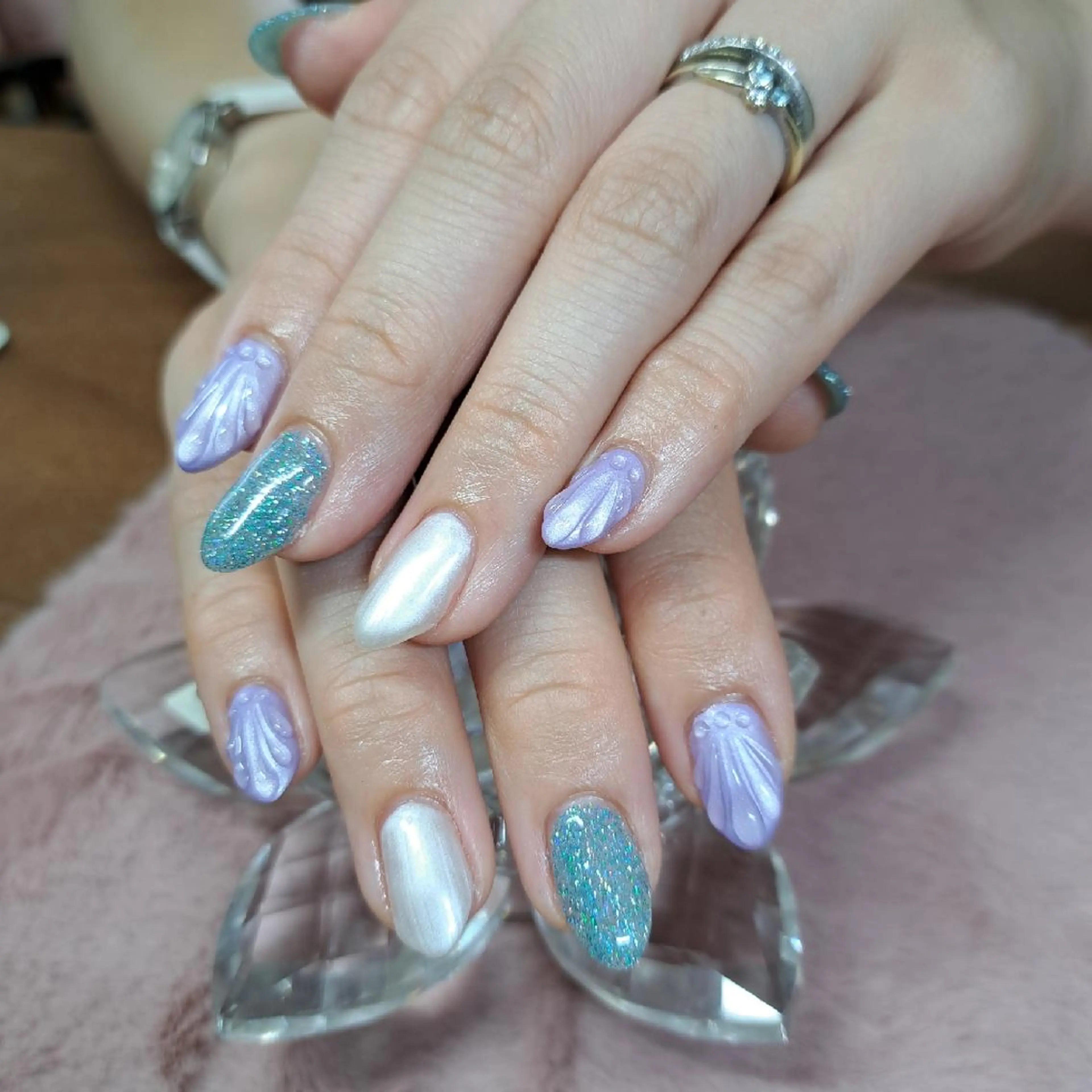 ネイル シンプルネイル HAYASHI  Nのネイルデザイン