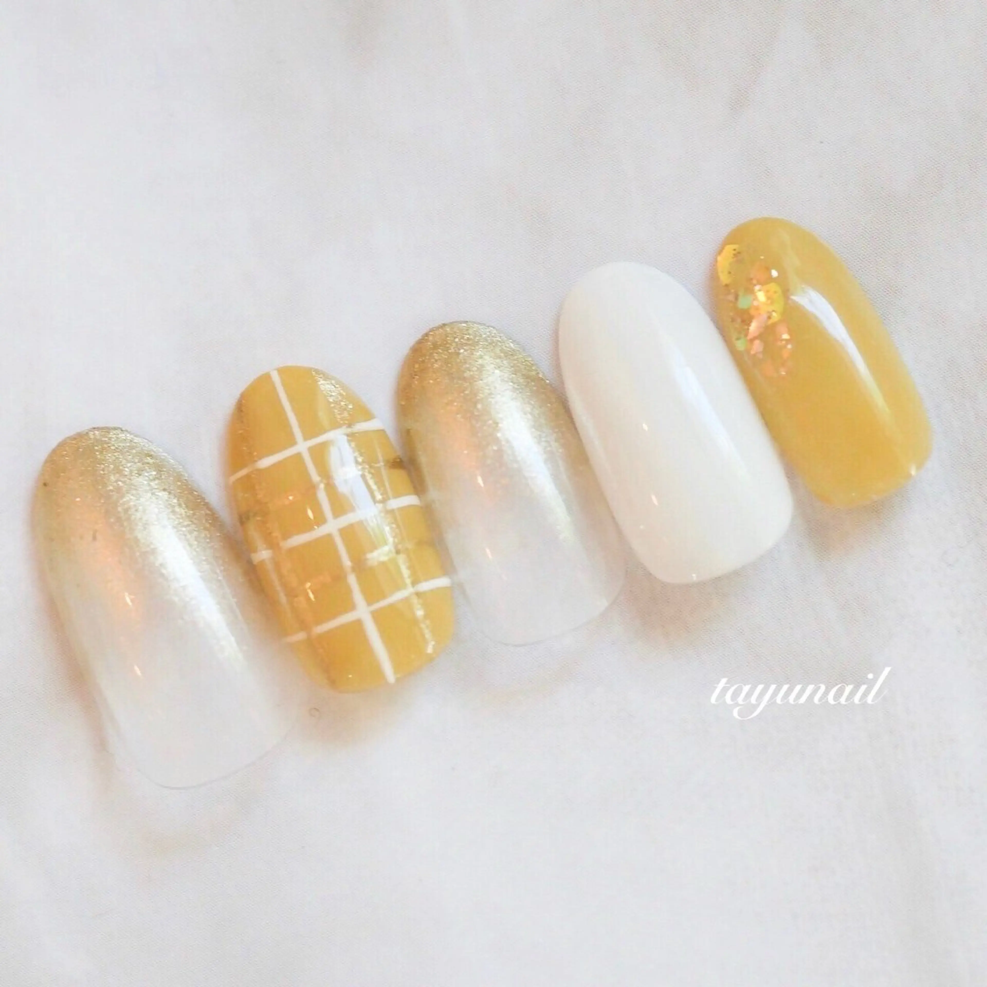 ネイル アートネイル ジェルネイル パラジェル ハンドネイル ネイルサロン 【たゆnail】のネイルデザイン