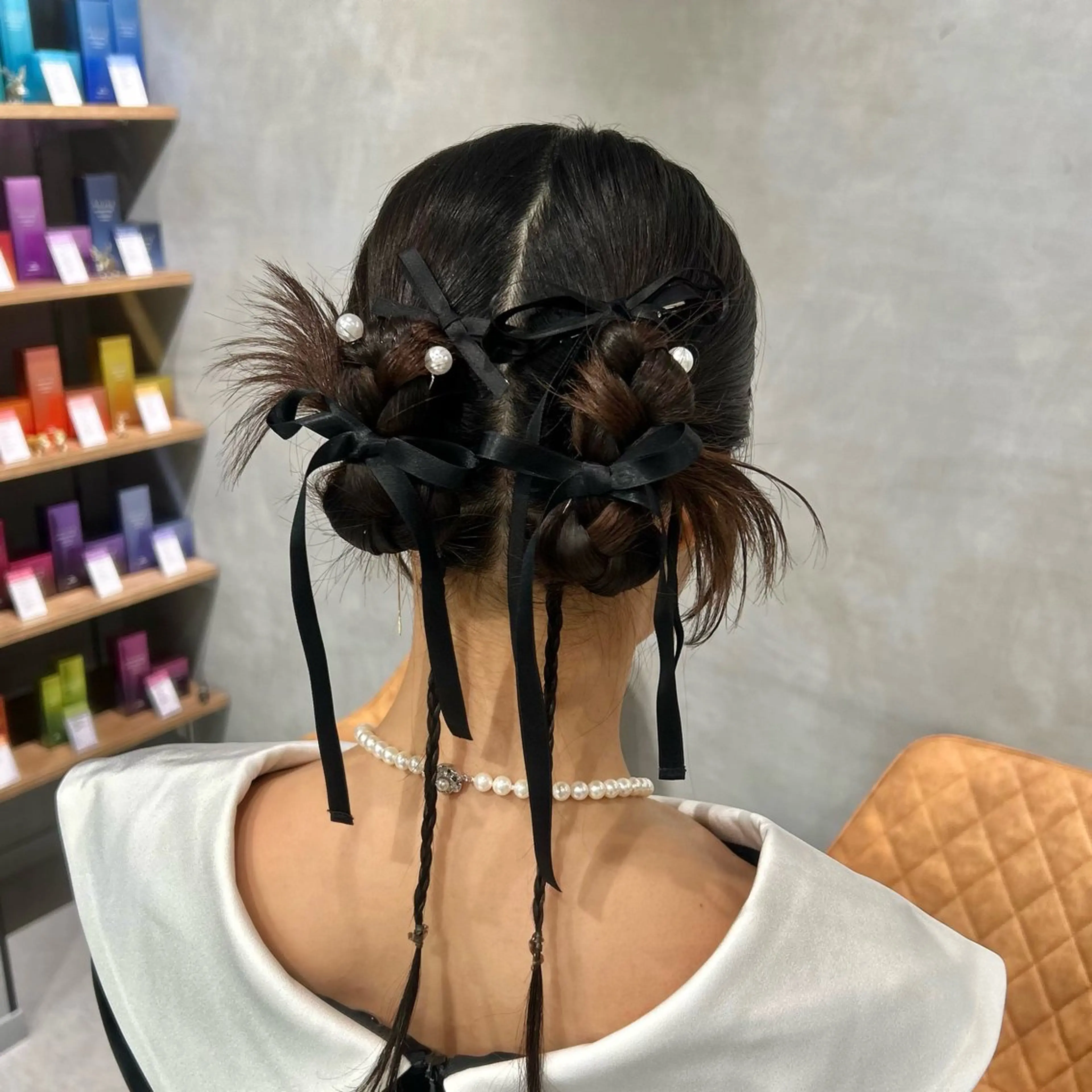 ヘアアレンジ 透明感カラー🫧 ✴︎meiのヘアスタイル