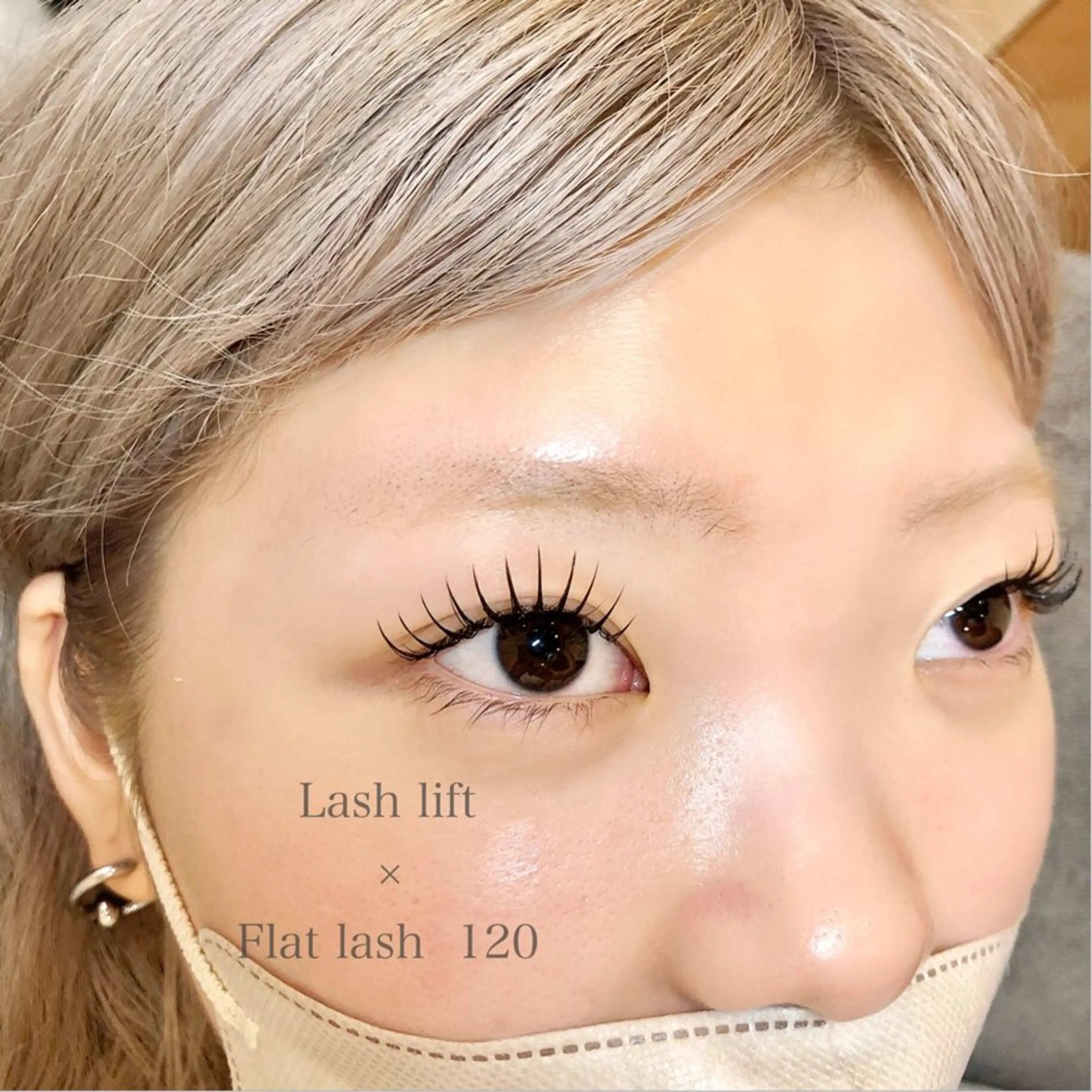 マツエク・マツパ フラットラッシュ . makotoのマツエク・マツパデザイン