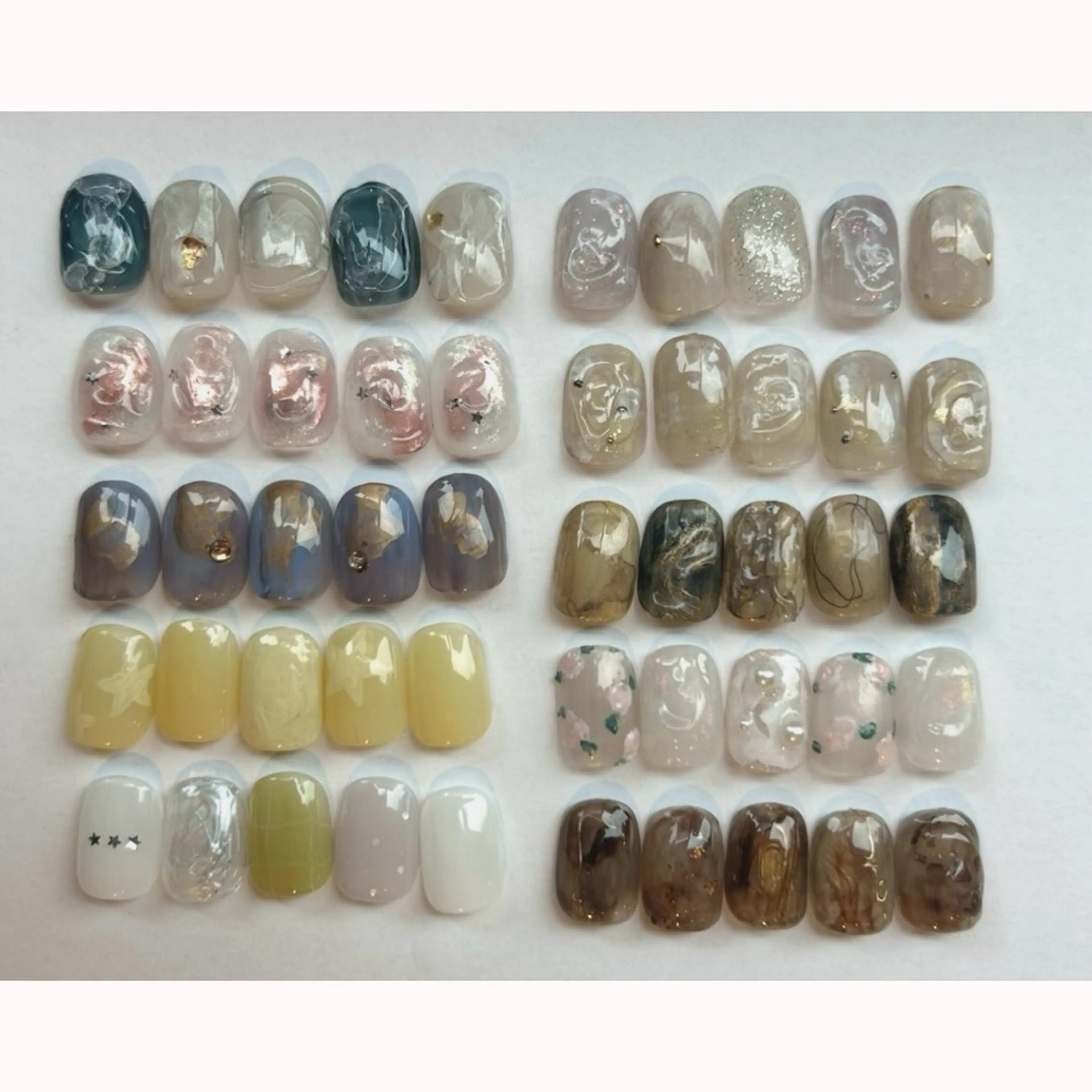 ネイル ハンドネイル scre as Etelのネイルデザイン