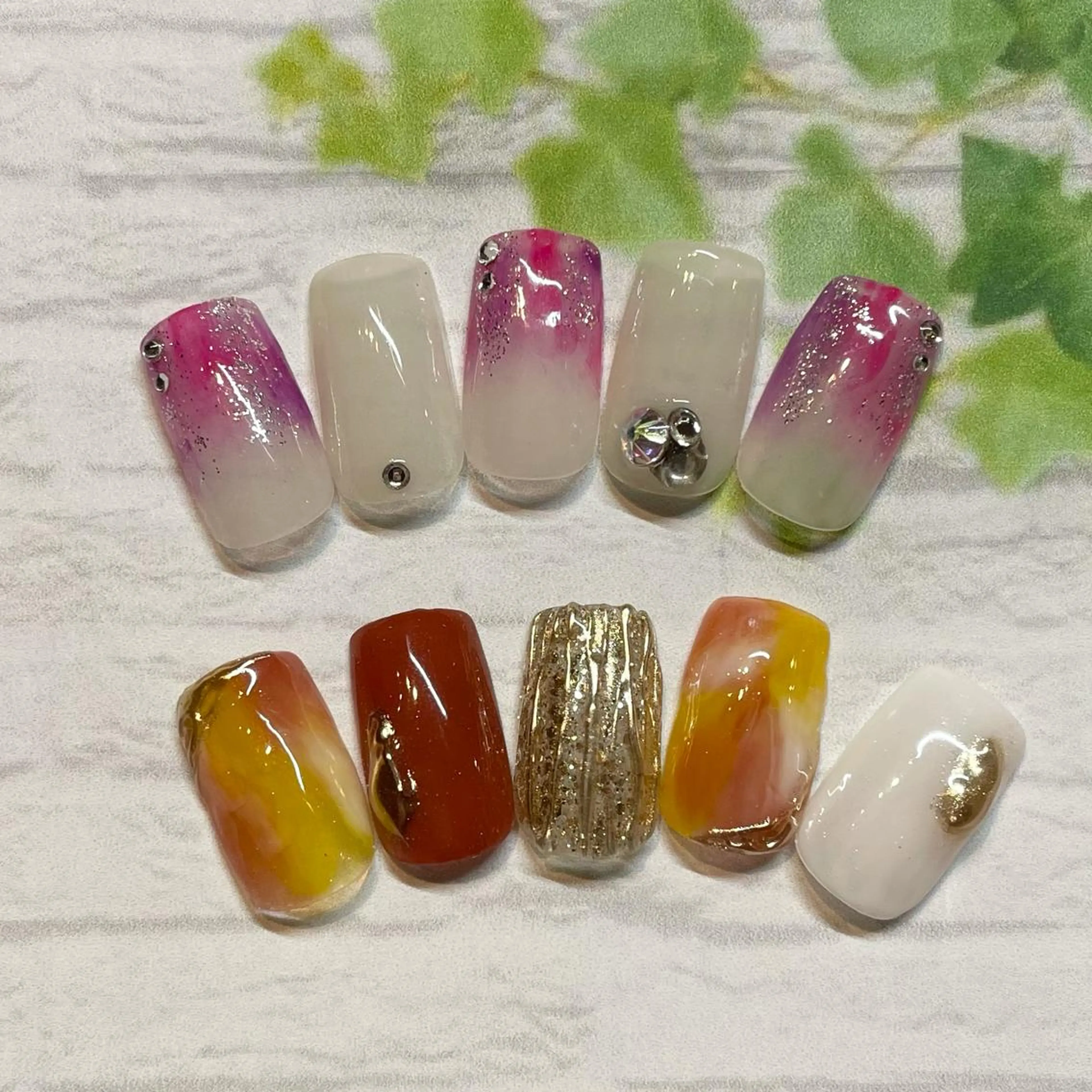 ネイル ハンドネイル Tocowaka マエダのネイルデザイン