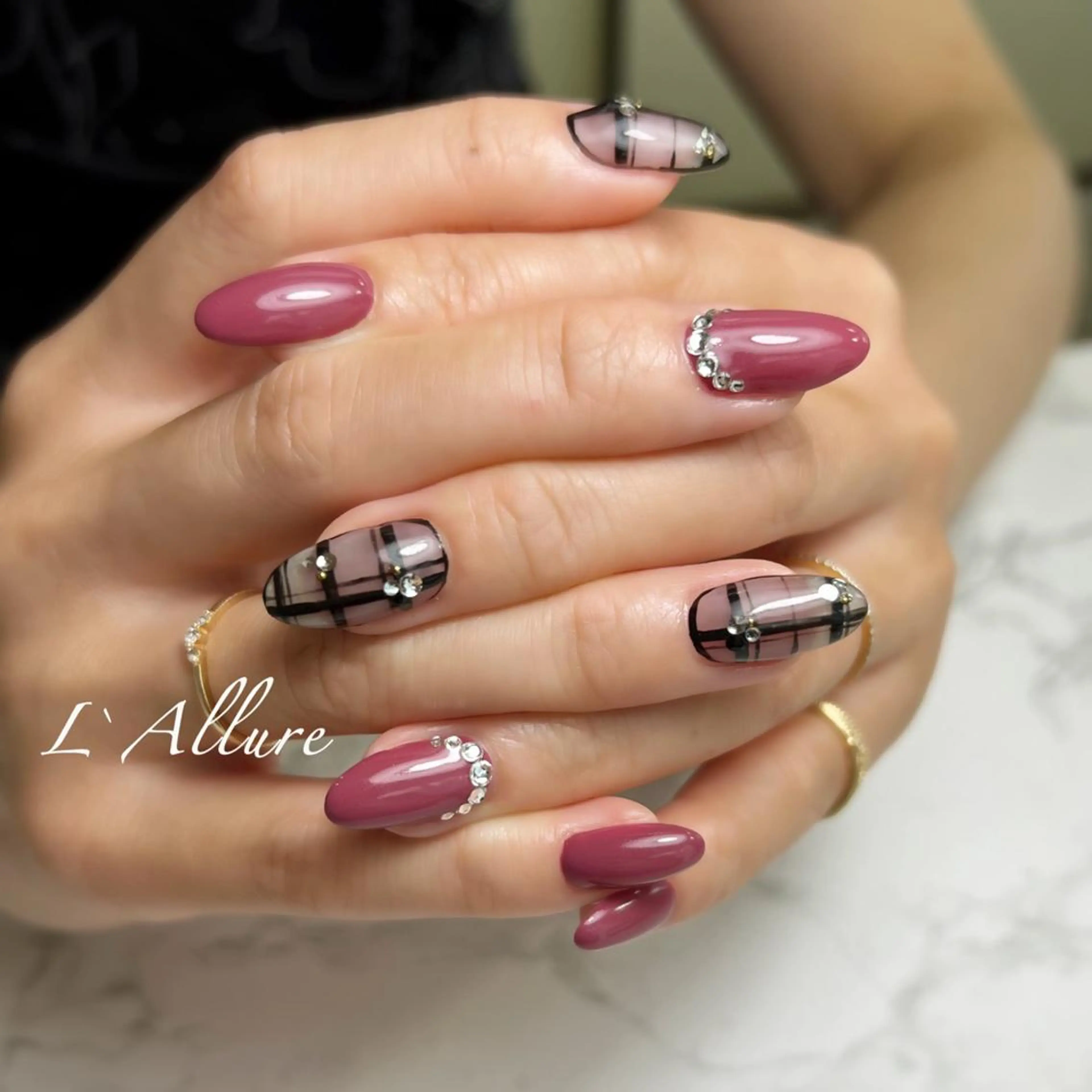 ネイル ハンドネイル Nail Salon L’Allureのネイルデザイン