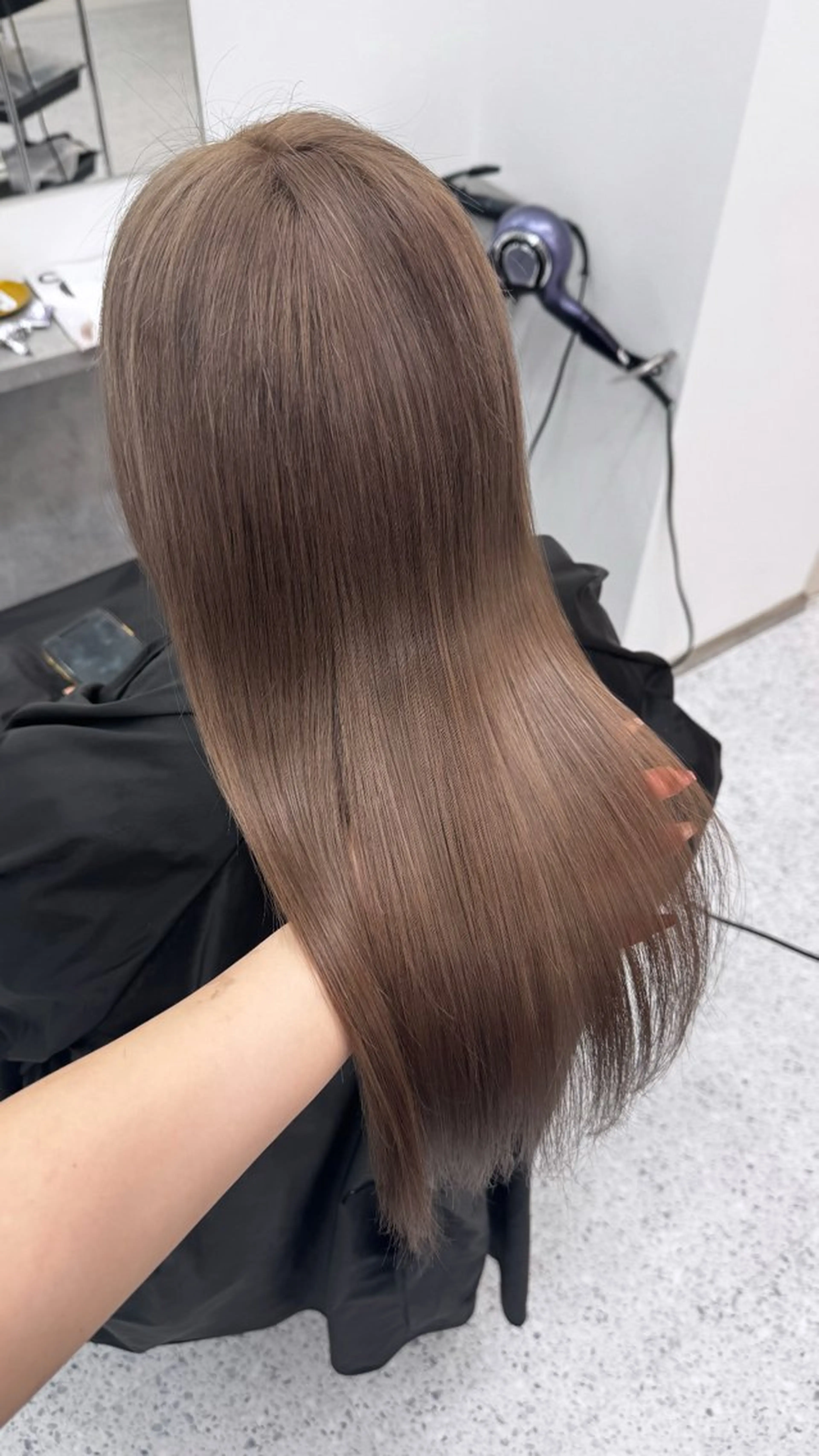 カラー 韓国レイヤー艶カラー ブリーチ otohaのヘアスタイル