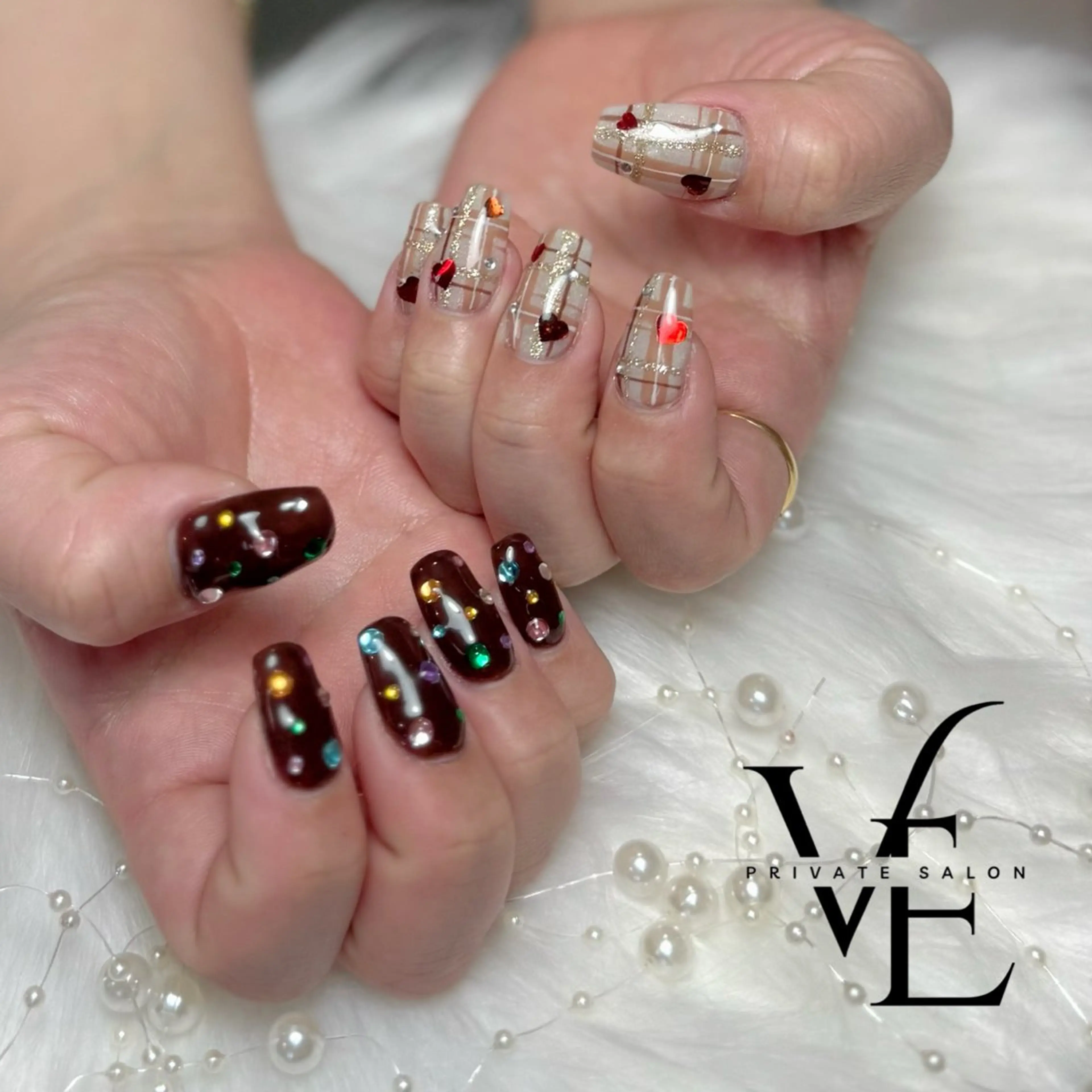 ネイル ハンドネイル ﾈｲﾙｻﾛﾝ Vellのネイルデザイン