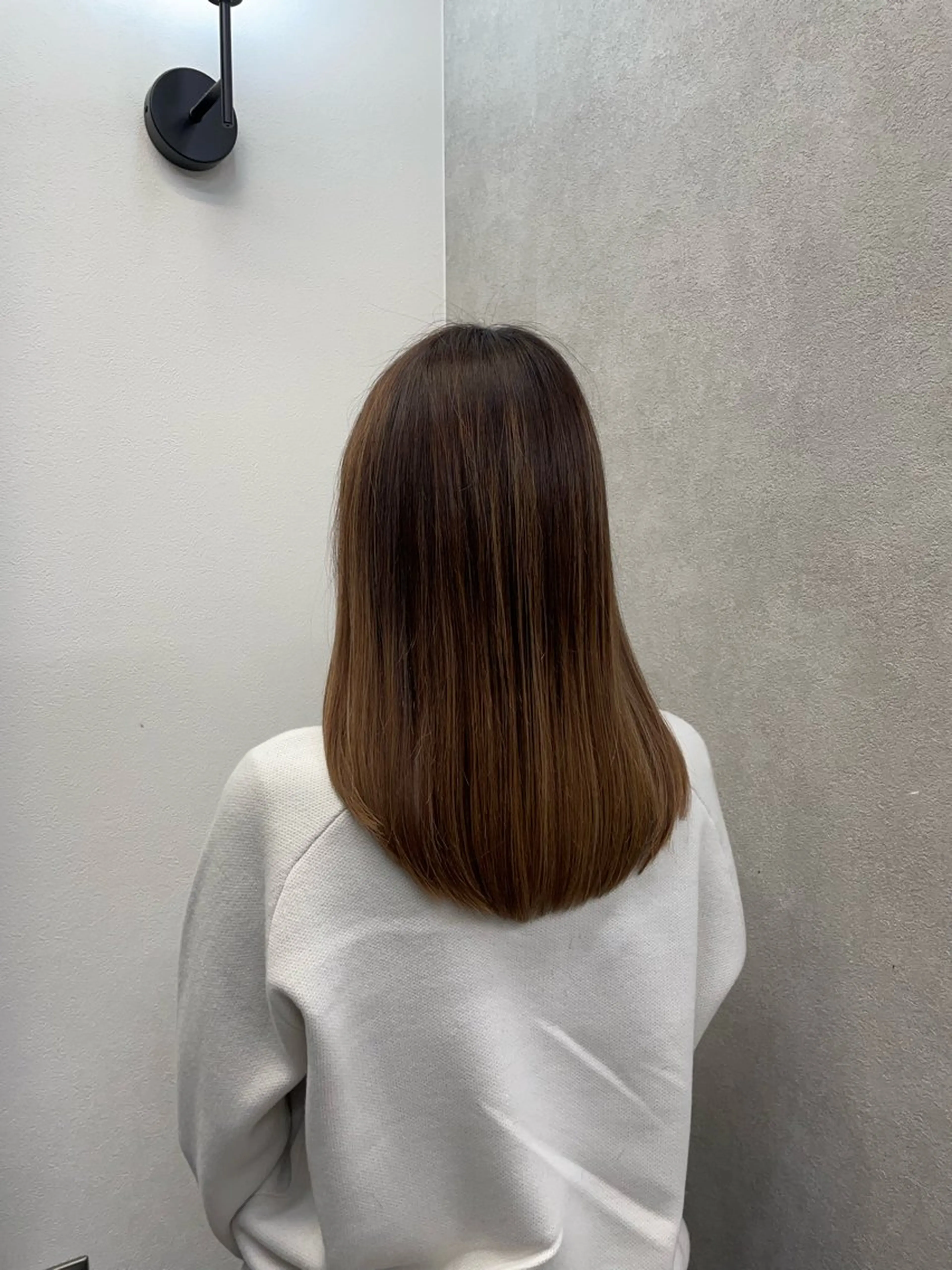 ロング フレアジェネラス所属・堀 綾花のヘアスタイル