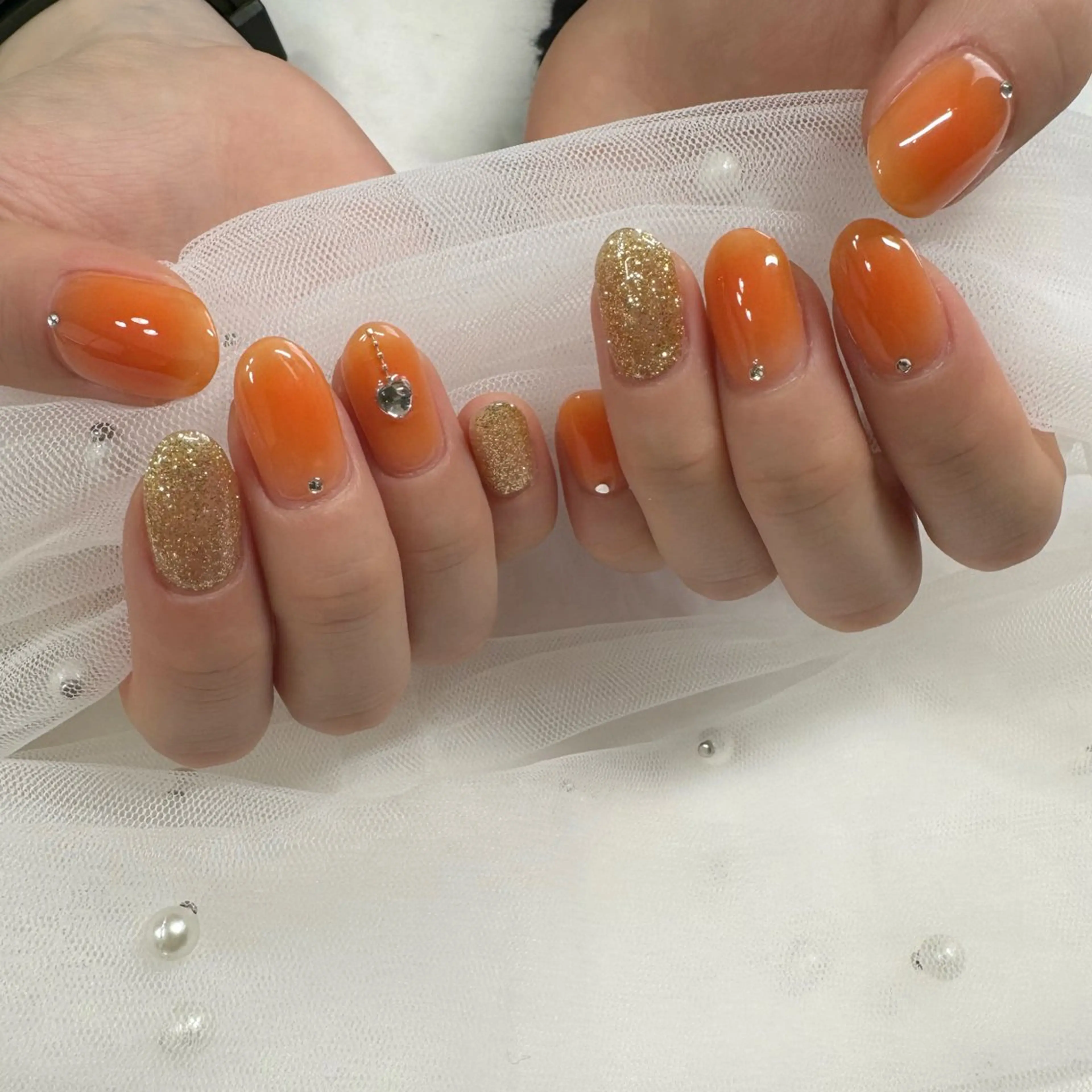 ネイル ジェルネイル 東 千夏のネイルデザイン