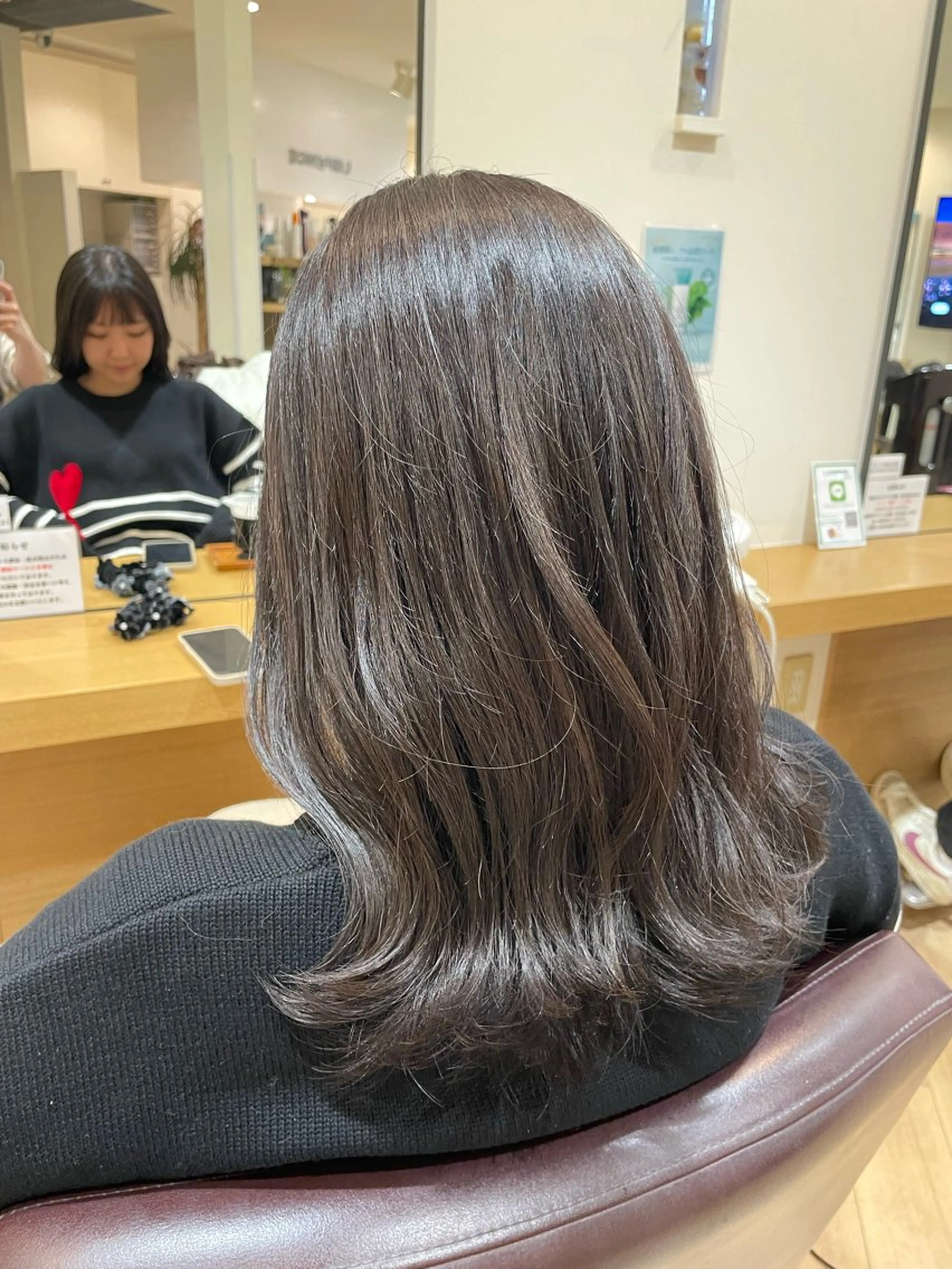 ミディアム カラー 韓国レイヤー🎀/ 顔周り特化🎀/豊田のヘアスタイル