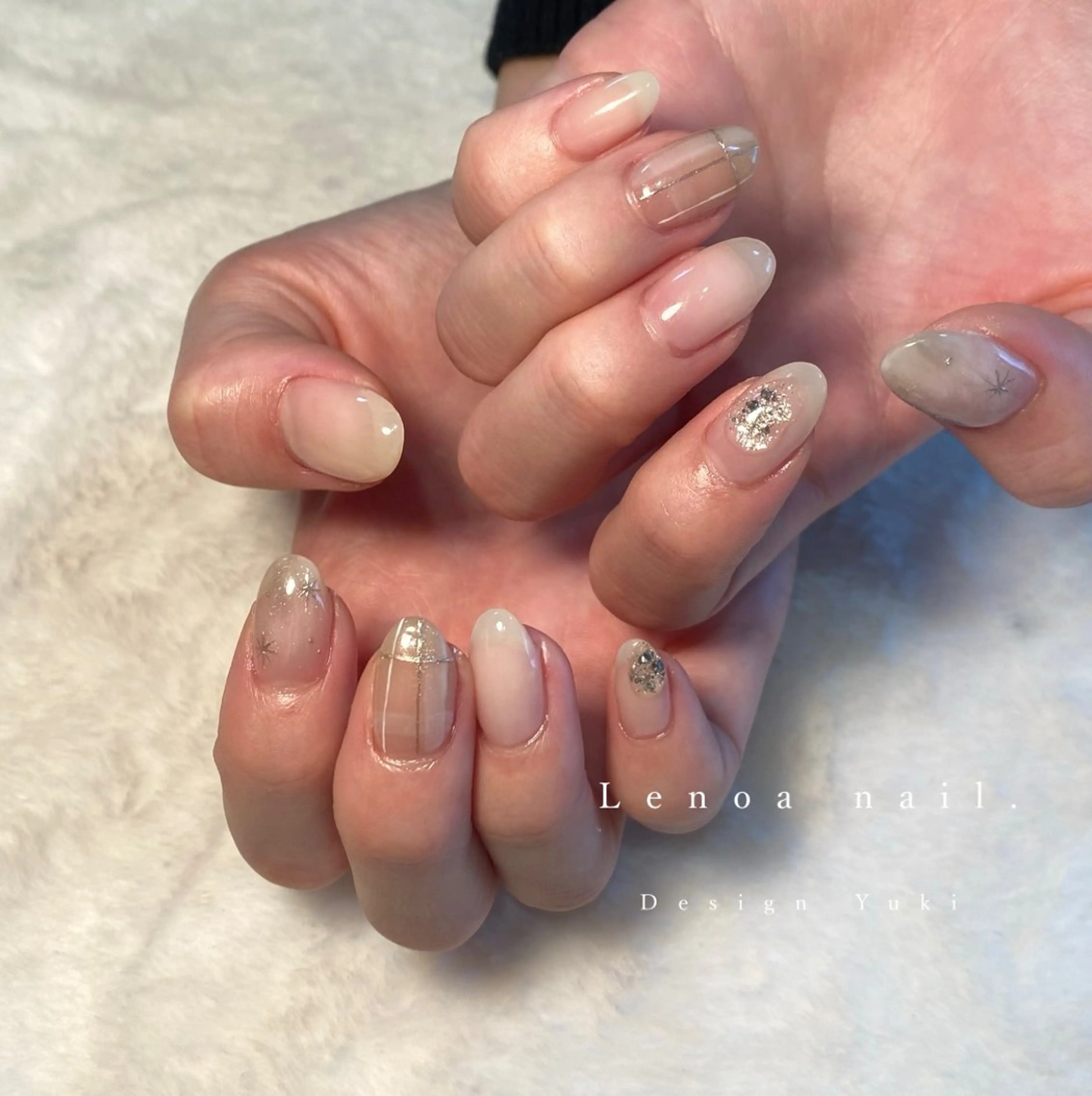ネイル ハンドネイル Lenoa Yukiのネイルデザイン