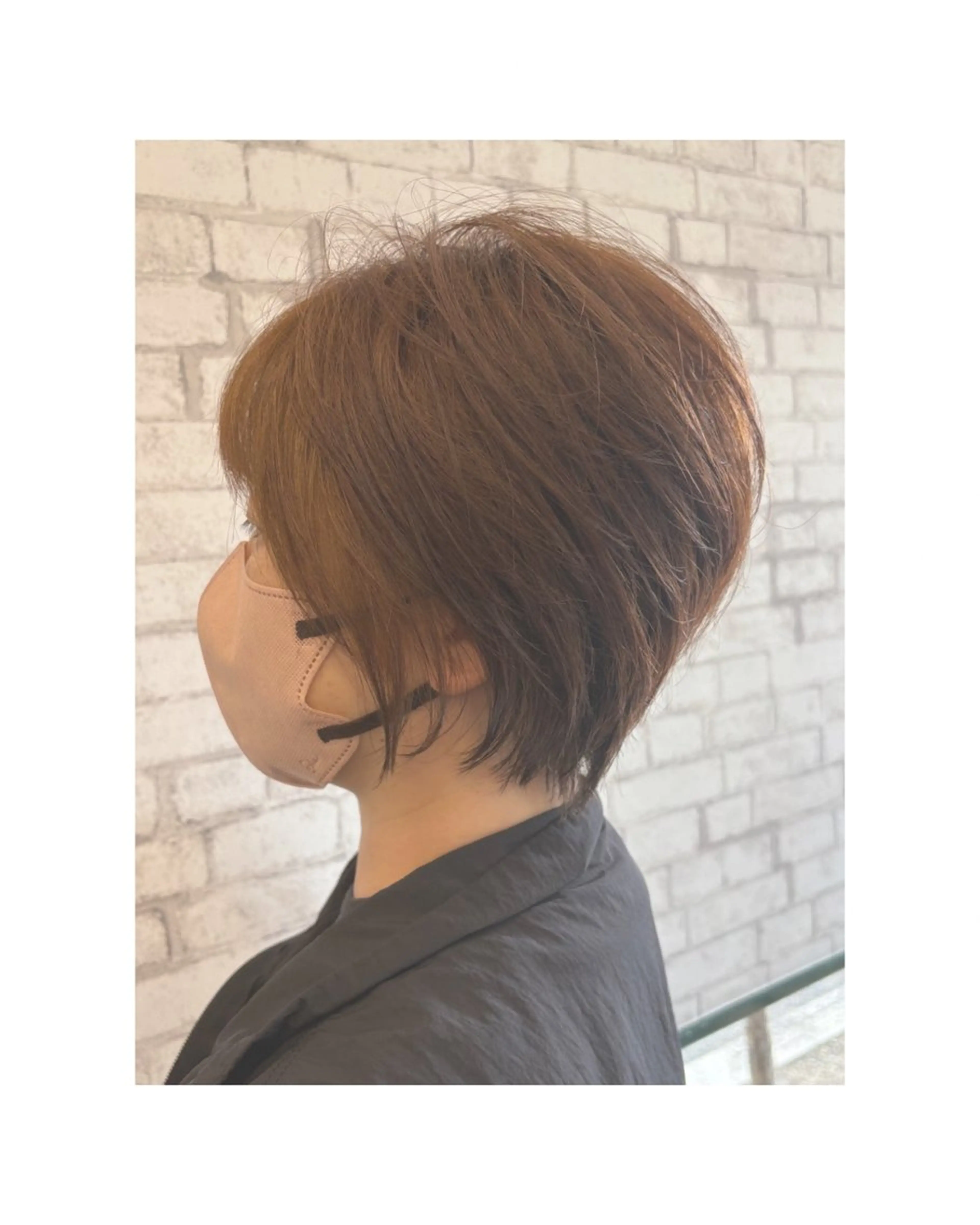ショート ショートボブ ボブ ショートヘア カット ヘアカラー ショート/縮毛矯正 /春カラー/yukiのヘアスタイル