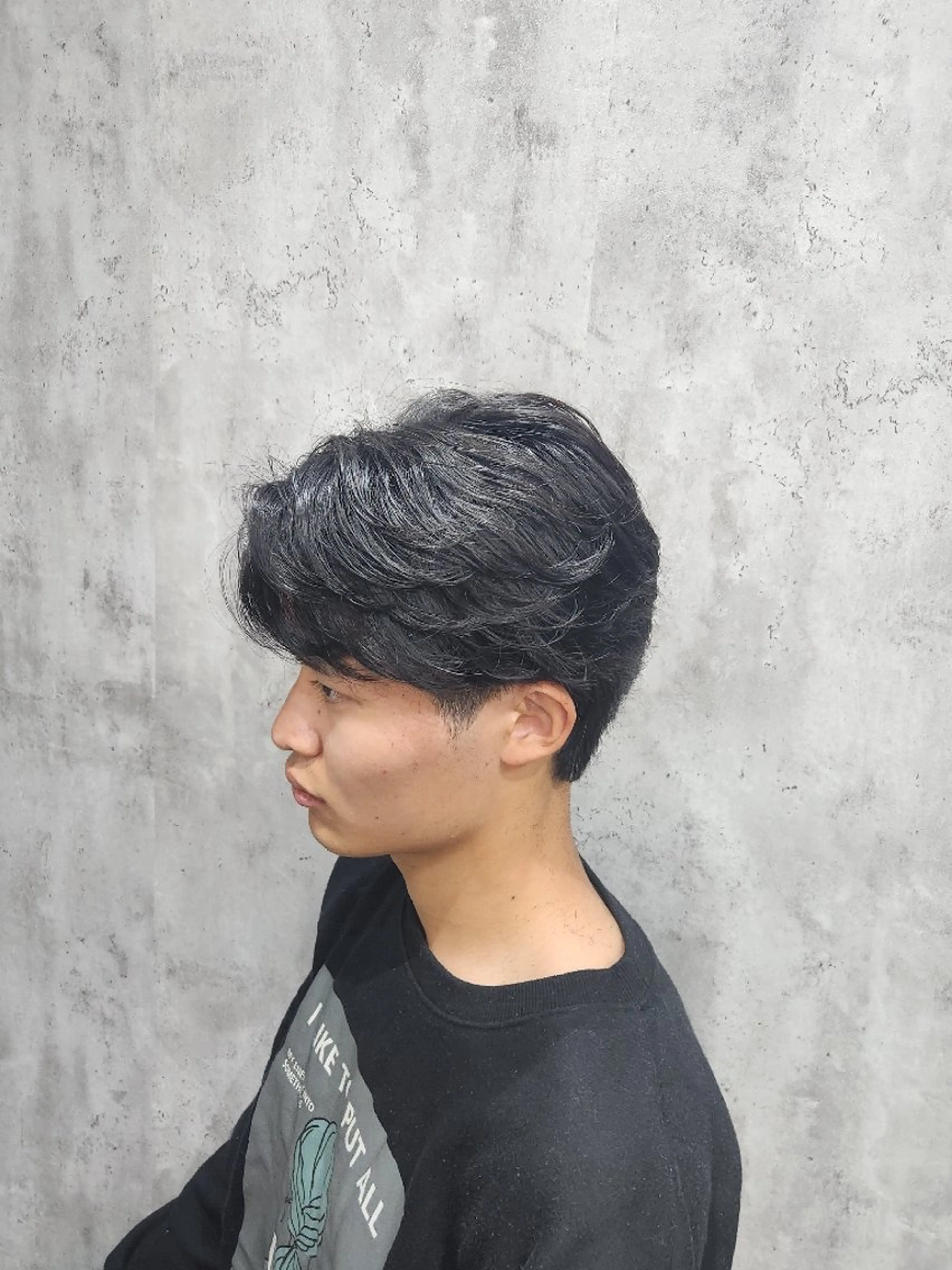 パーマ 🇰🇷ダウンパーマ 毛流れヘア🪽藤原のヘアスタイル