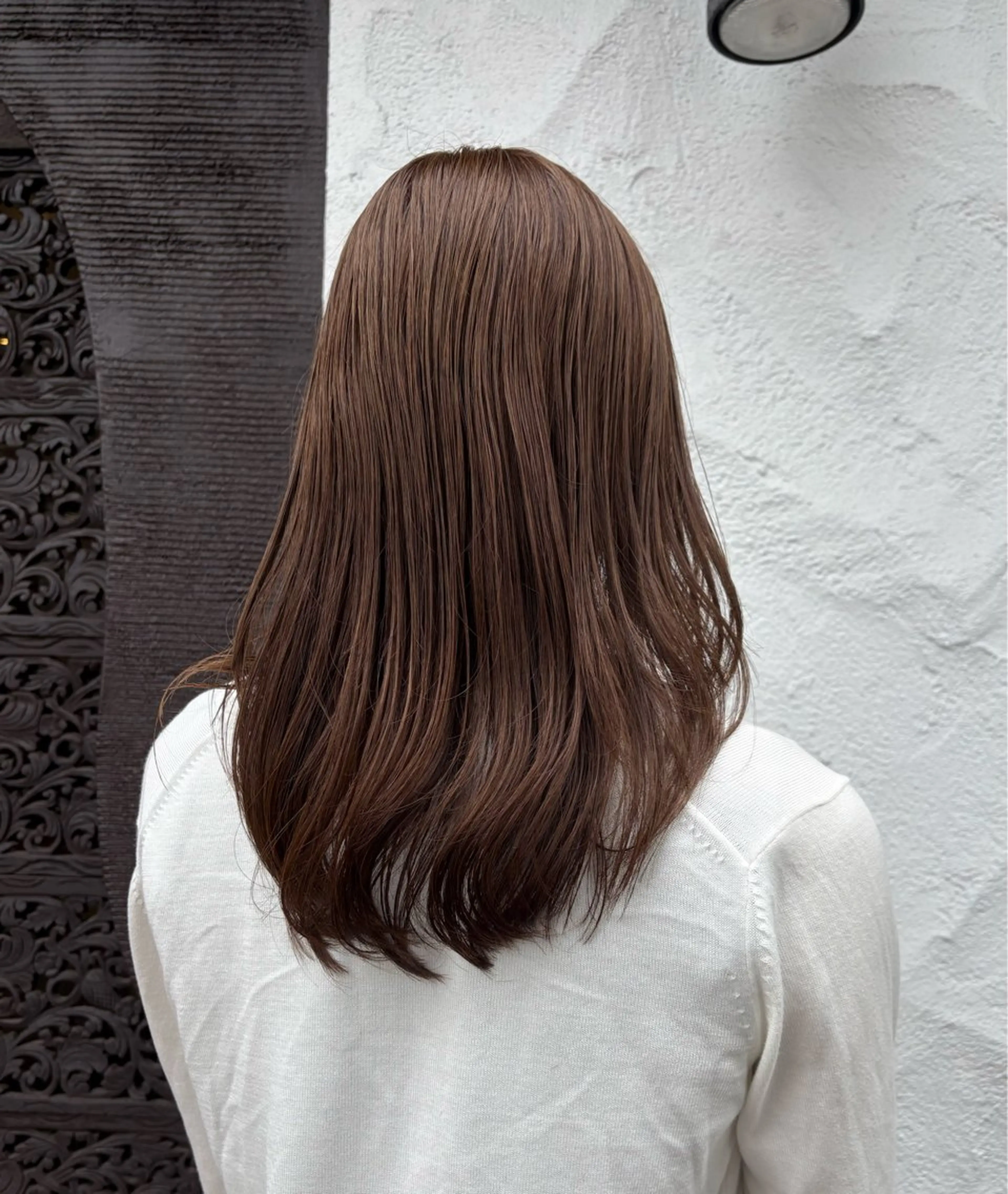 【ミディアムレイヤー】小顔見せ＆大人可愛い印象に🦊の写真