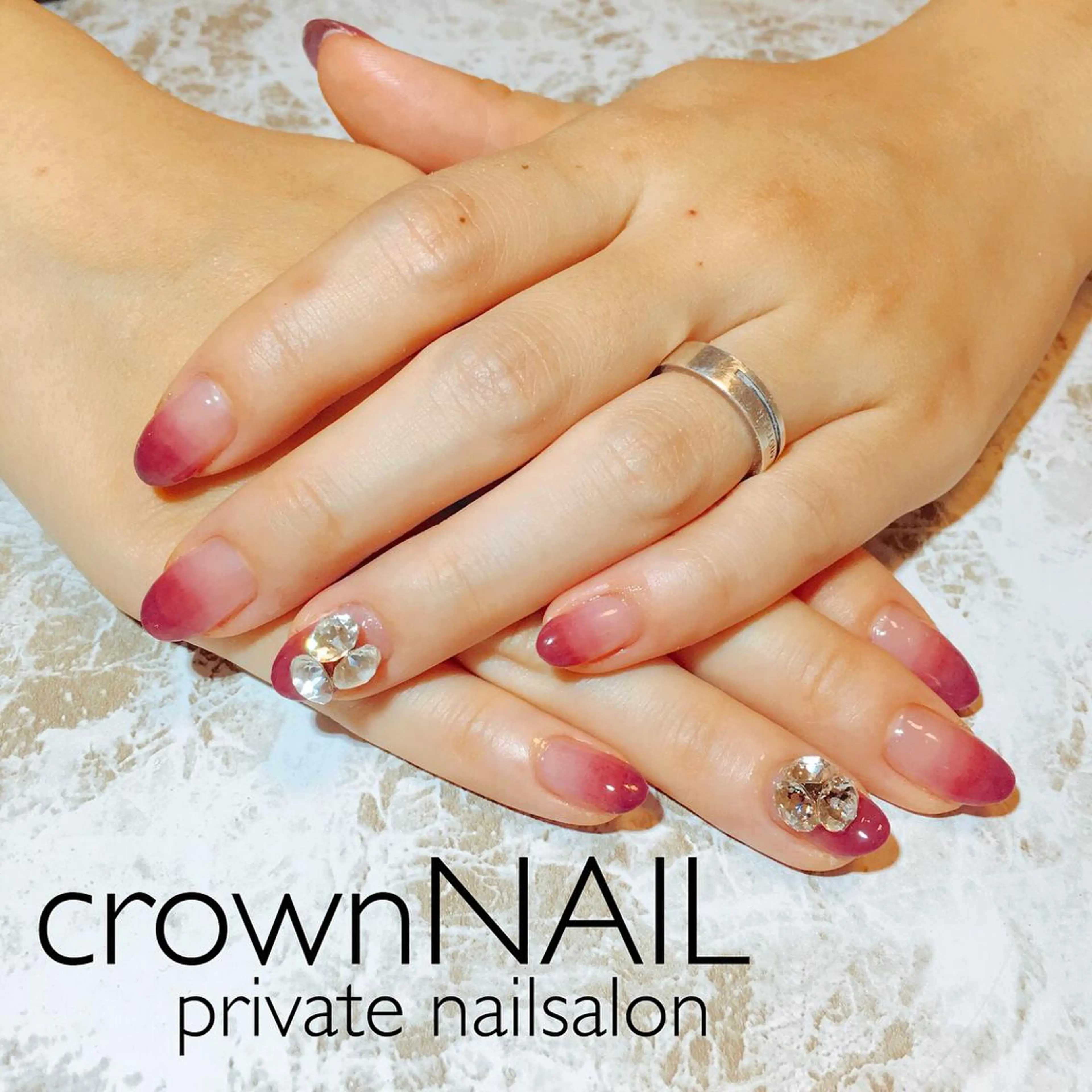 ネイル 赤色 ensowa✱laf NAILのネイルデザイン