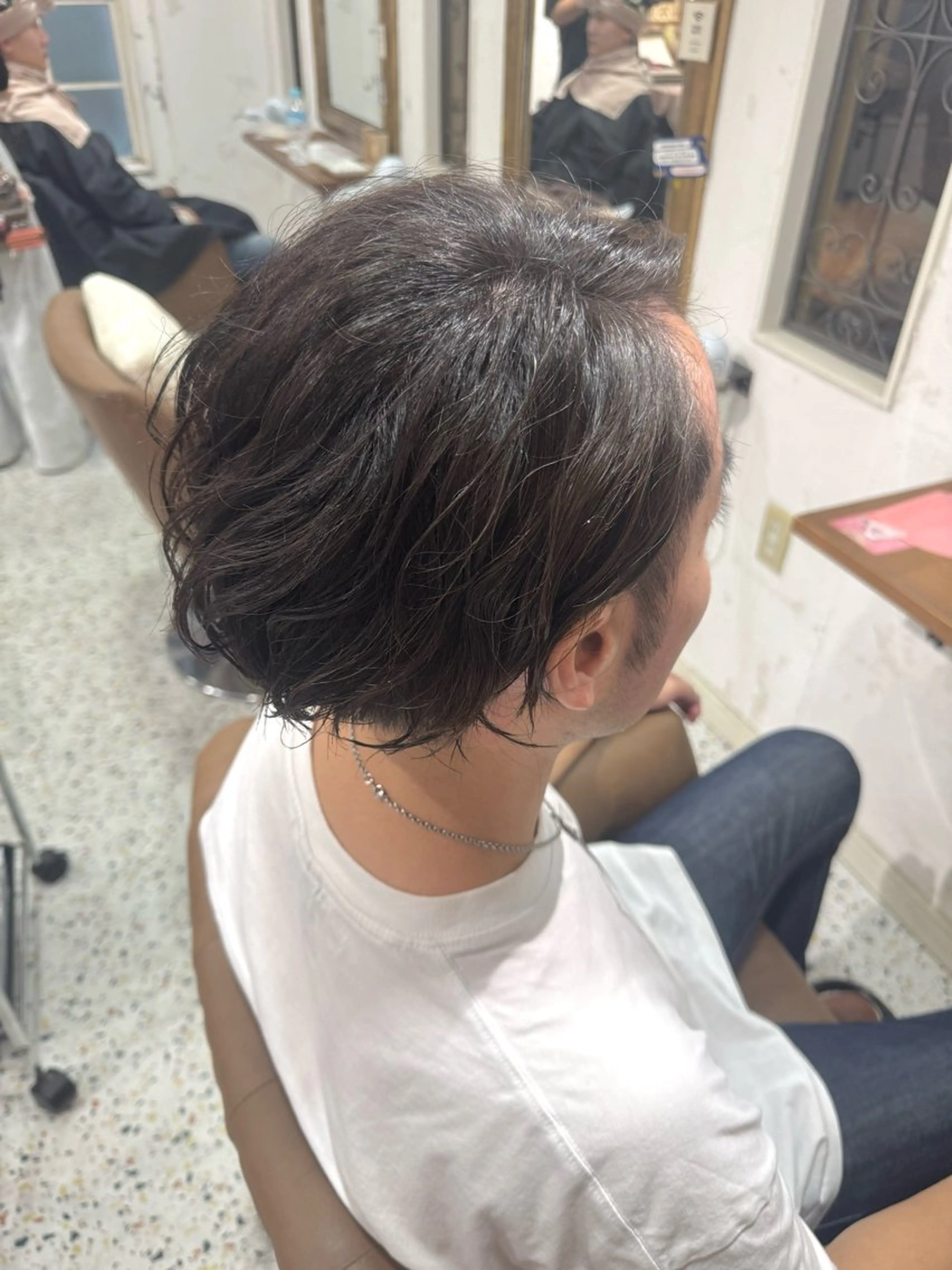 パーマ メンズ 伊関 優愛*.+ﾟのヘアスタイル