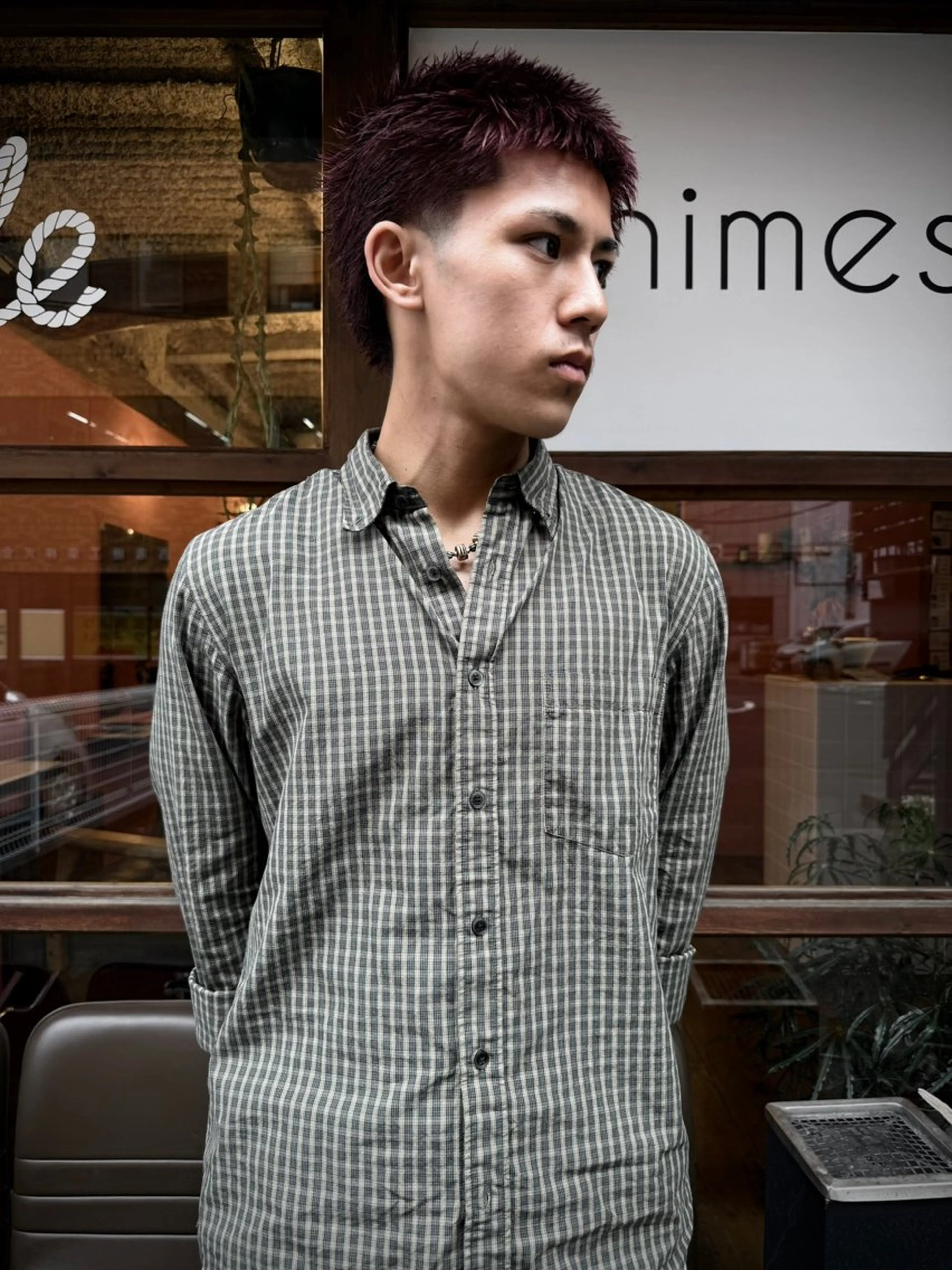 ショート カラー メンズ sole所属・mitsuki 名古屋/栄のヘアスタイル