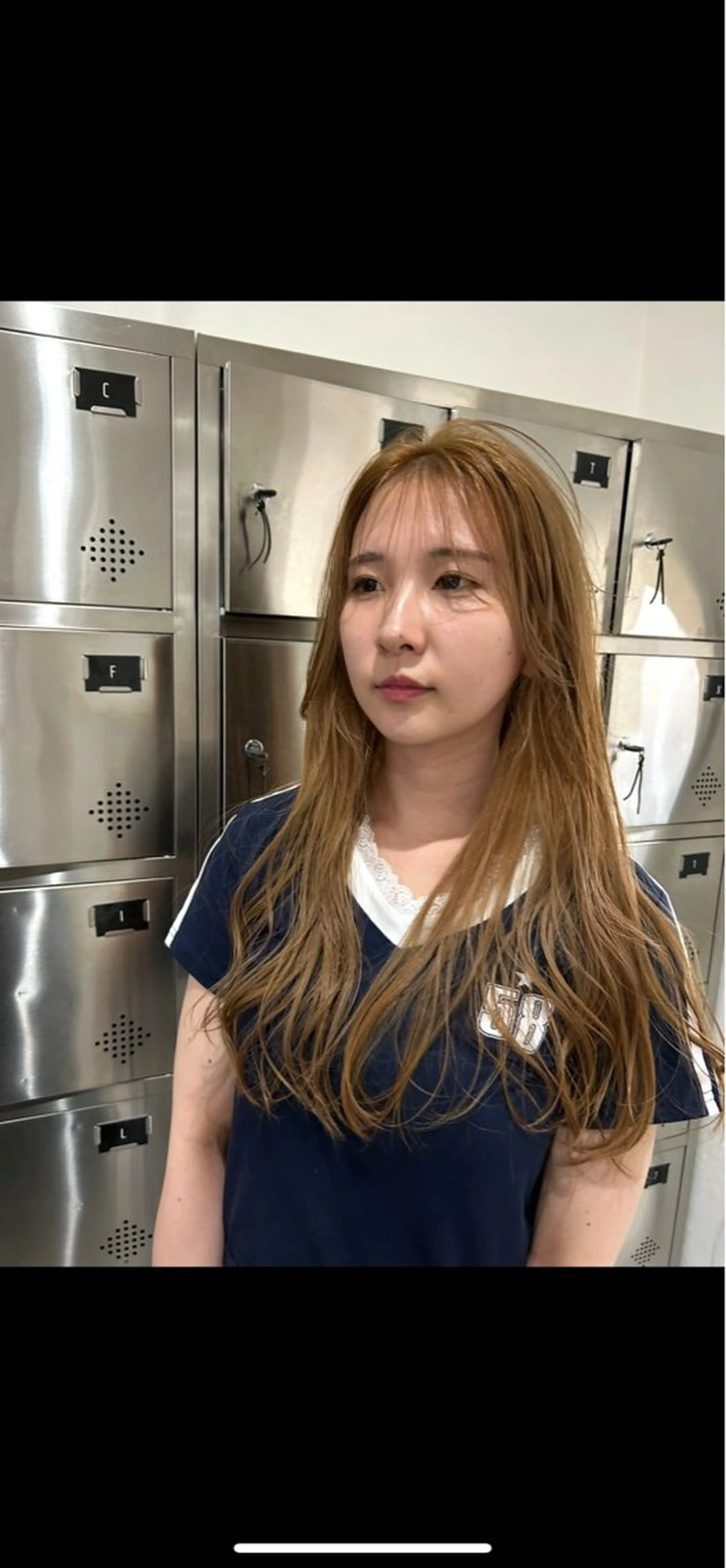 ロング カラー ヘアカラー 古川 みやこのヘアスタイル