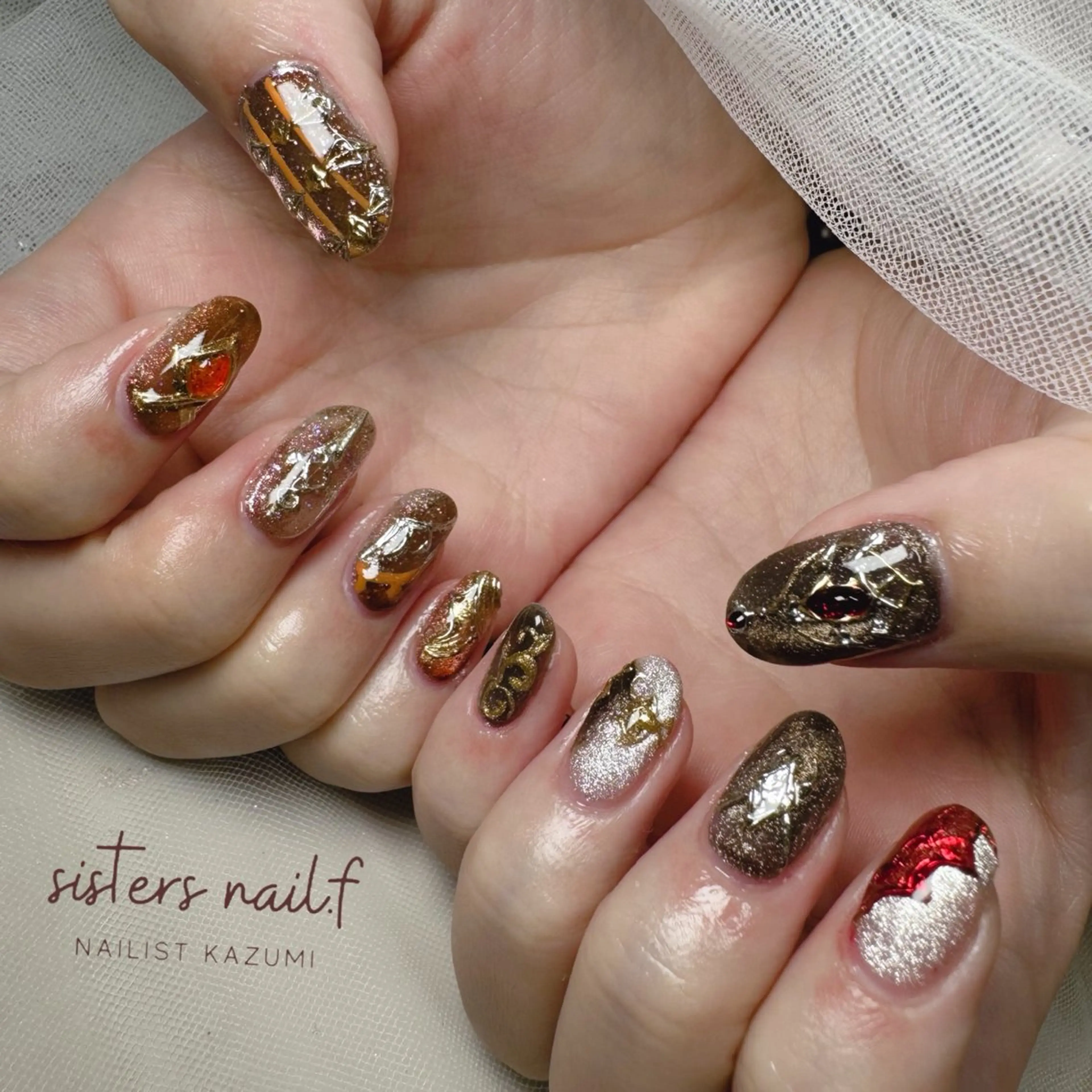 ネイル sisters nail.fのネイルデザイン
