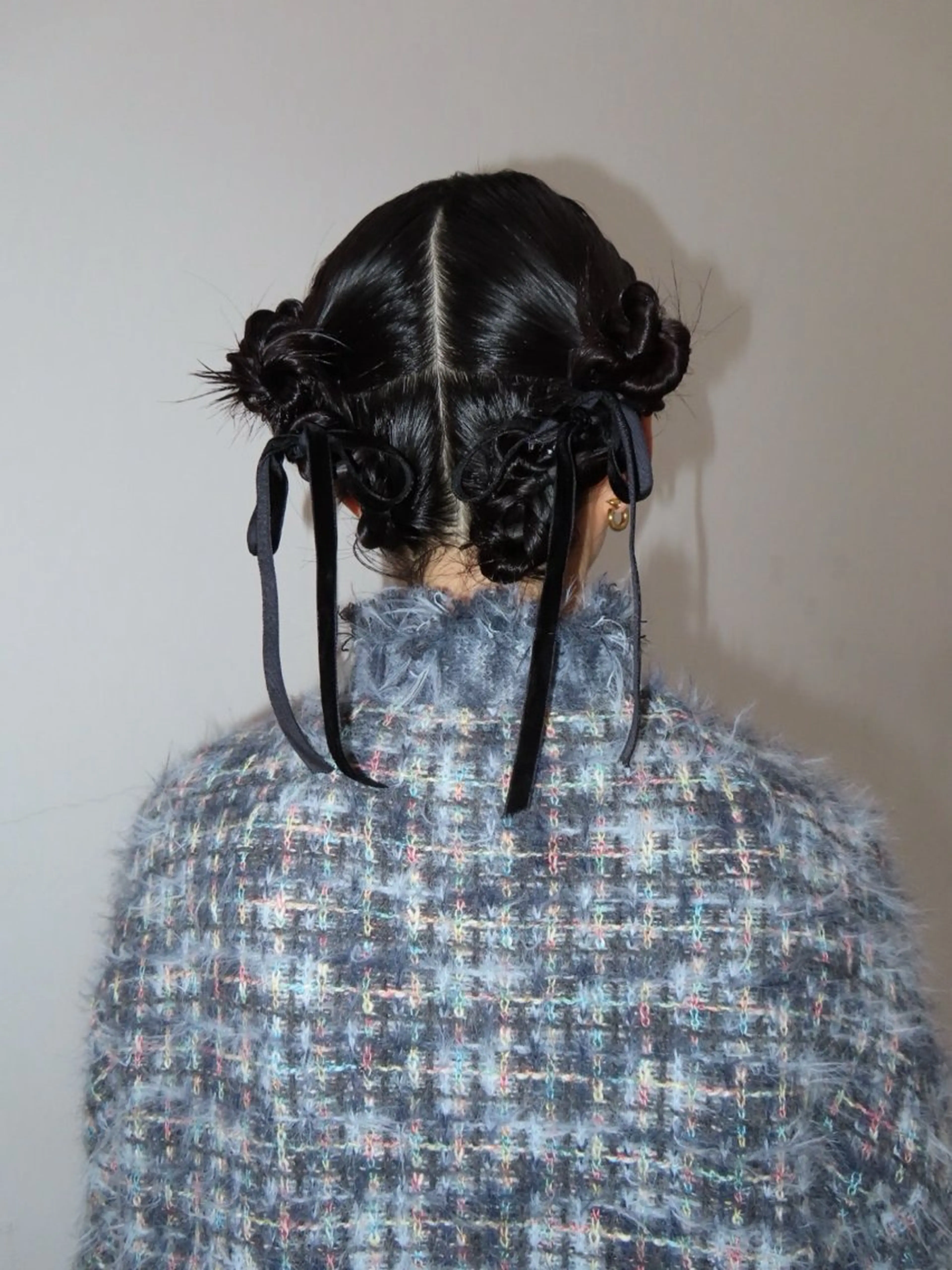 ヘアアレンジ ボブ/ヘアセット 結婚式卒業式アレンジのヘアスタイル