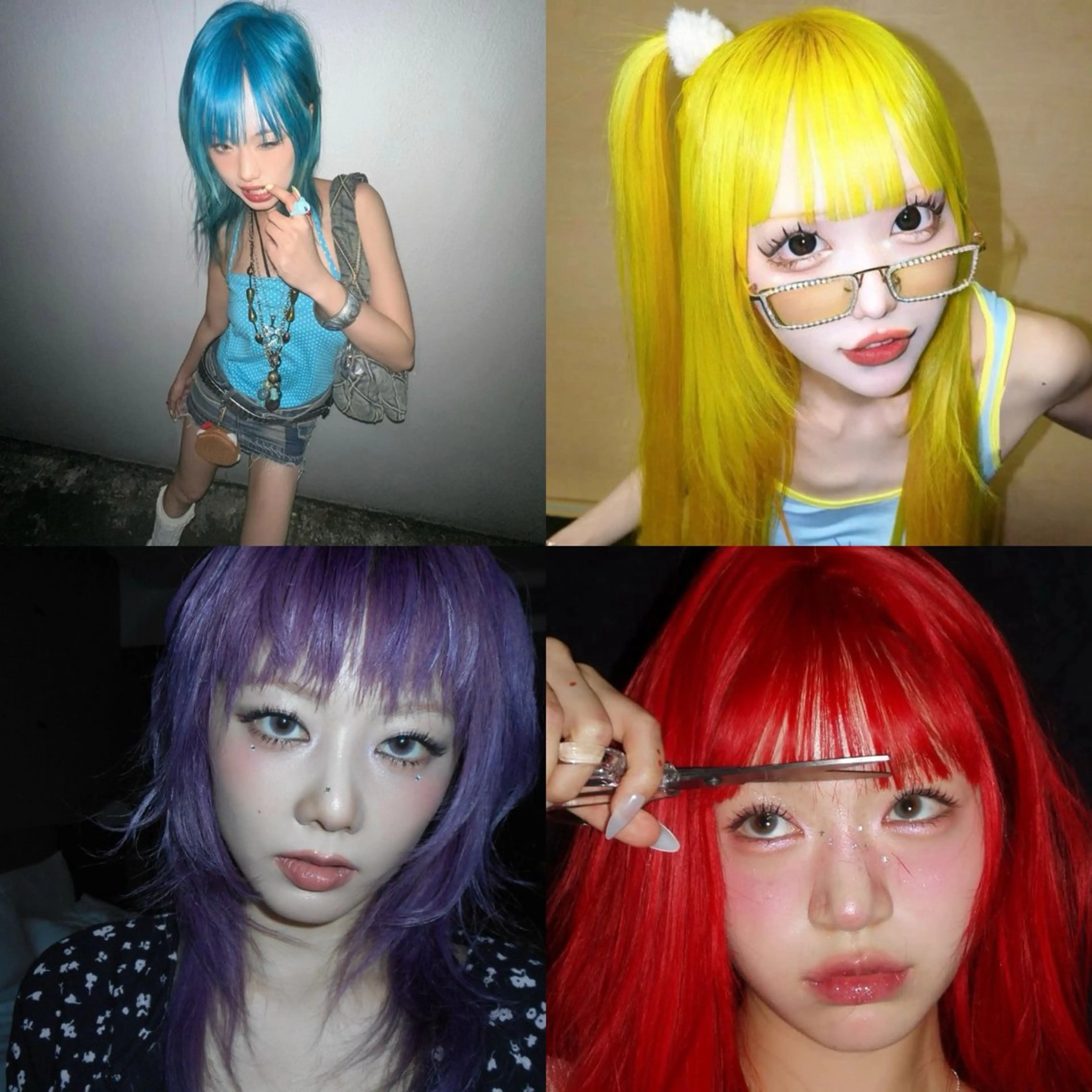 【ブリーチベース限定メニュー】🎨ハイトーン / ビビット カラー メニュー🎨【原色カラー /デザインカラー /】の写真