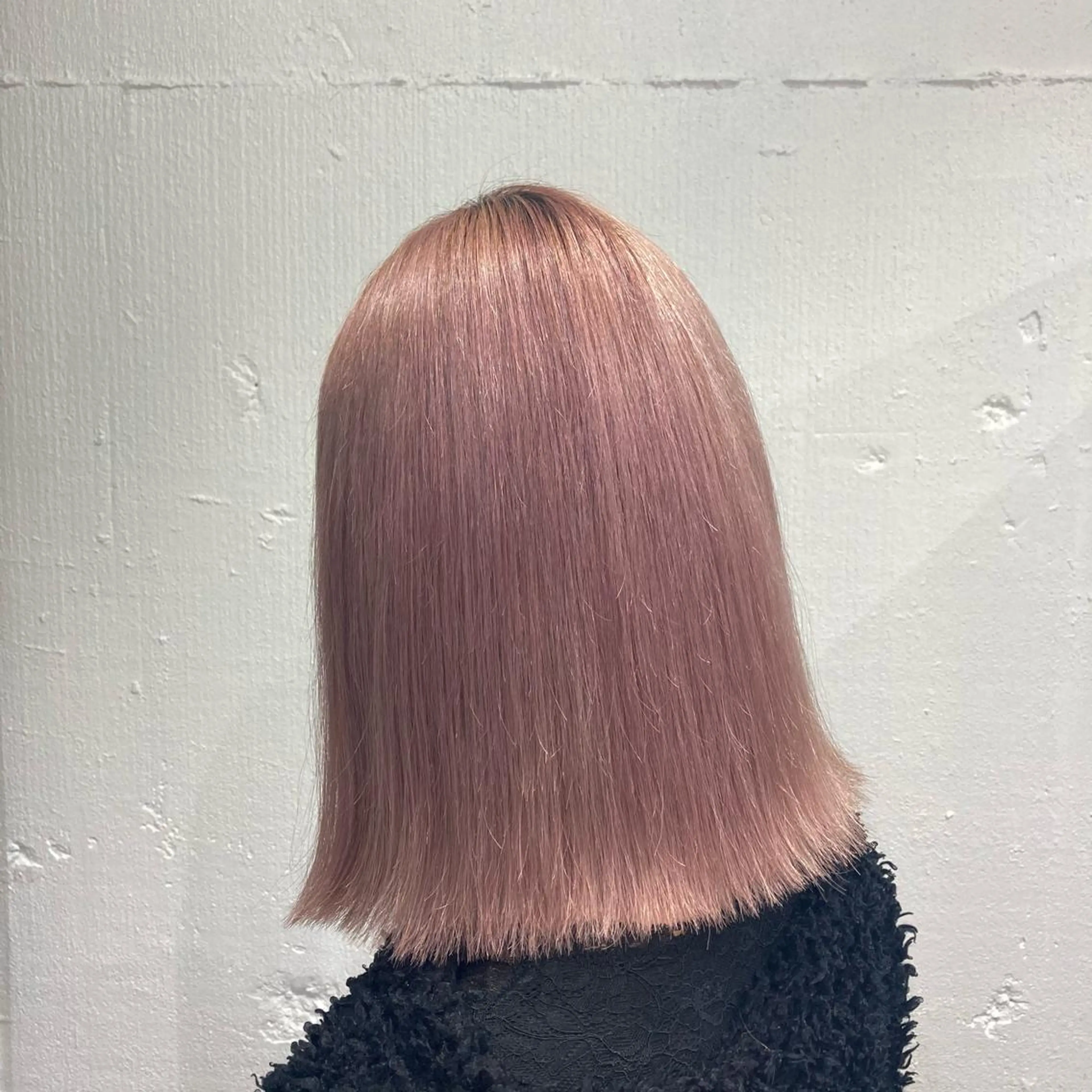 ミディアム カラー ヘアカラー トリートメント 渋谷🎨ブリーチ特化 ×エクステ🎨レンのヘアスタイル