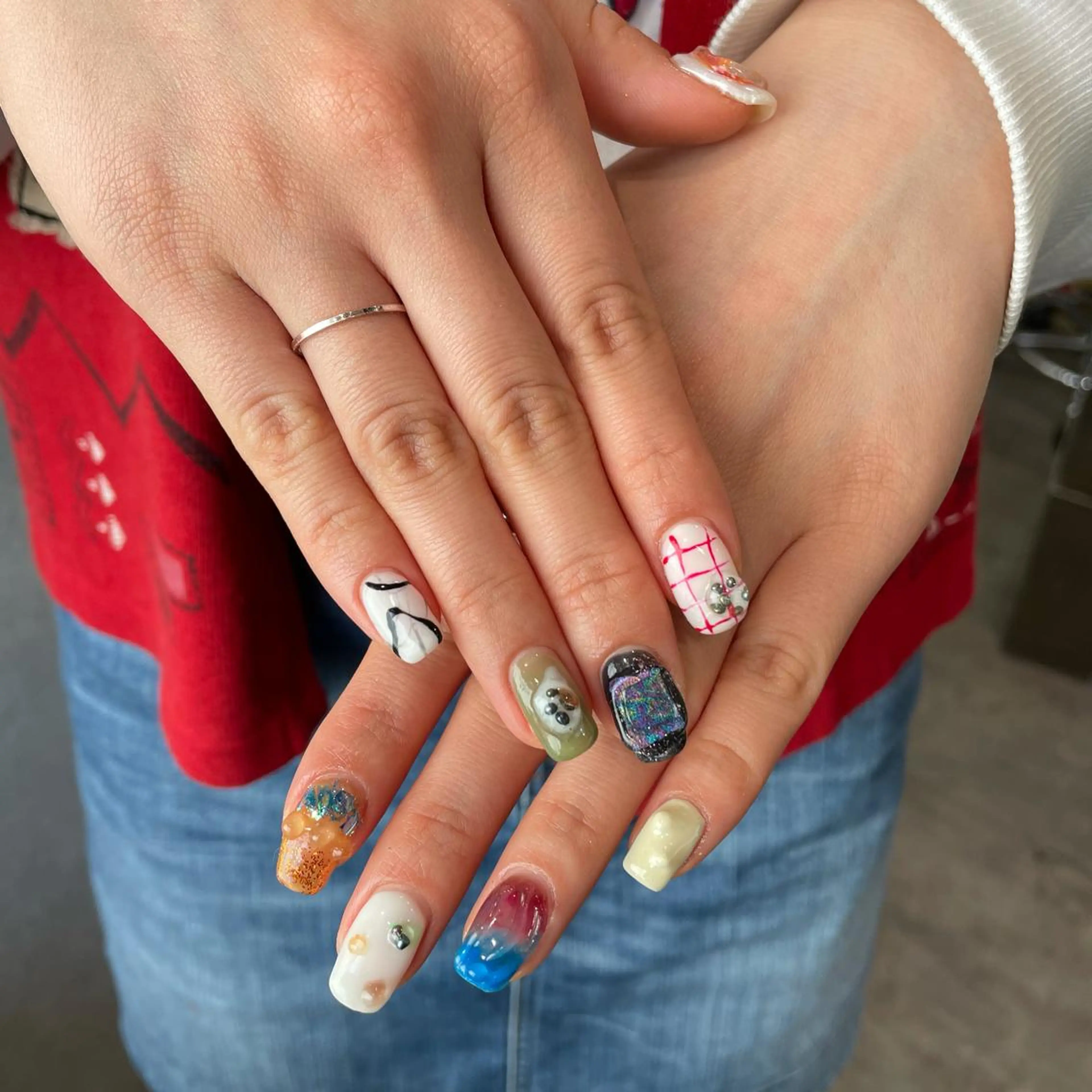 ネイル ハンドネイル ナチュラル透明感🌱 小山美樹子のヘアスタイル