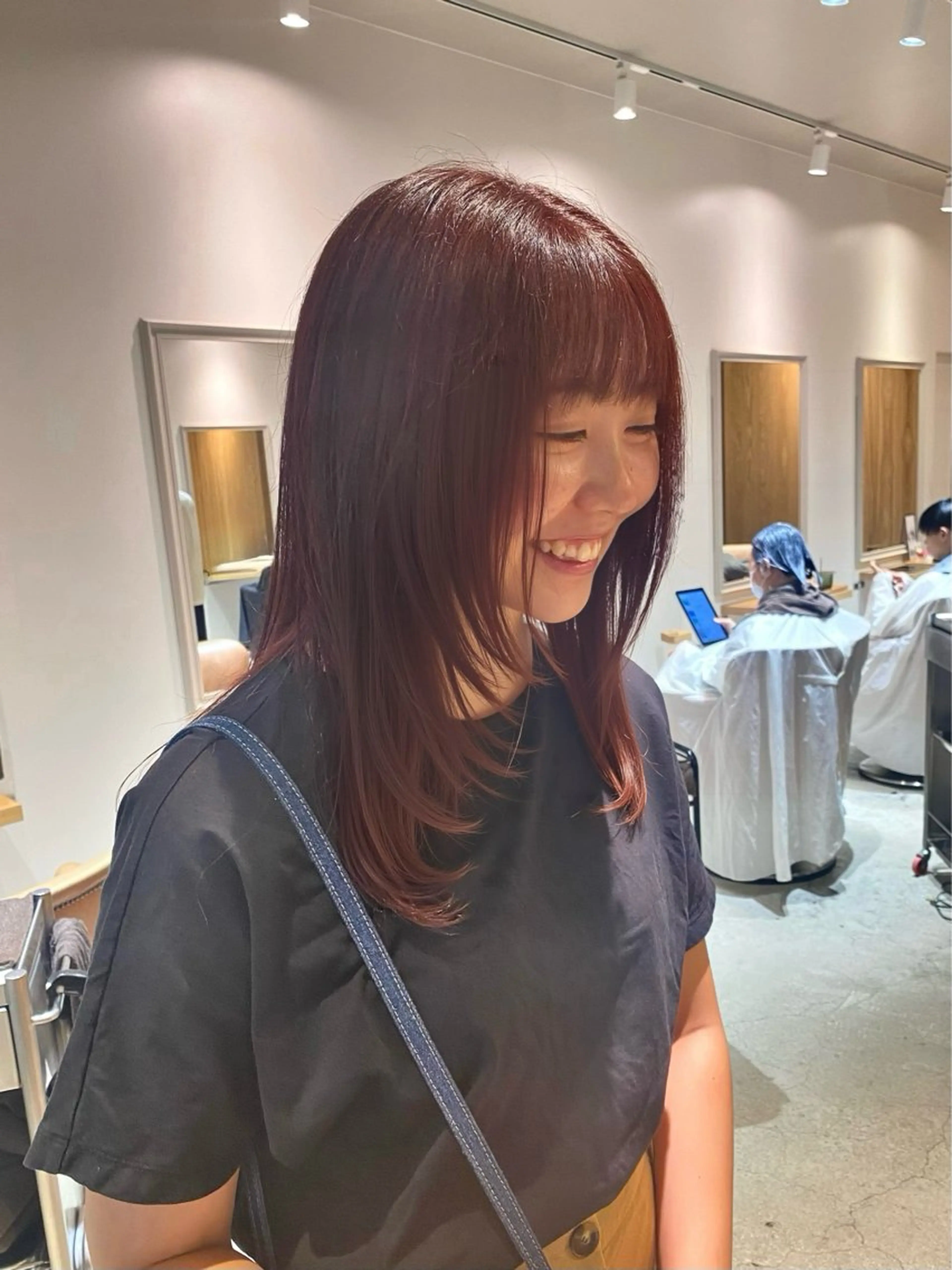 ロング カット ヘアカラー トリートメント Takane .のヘアスタイル