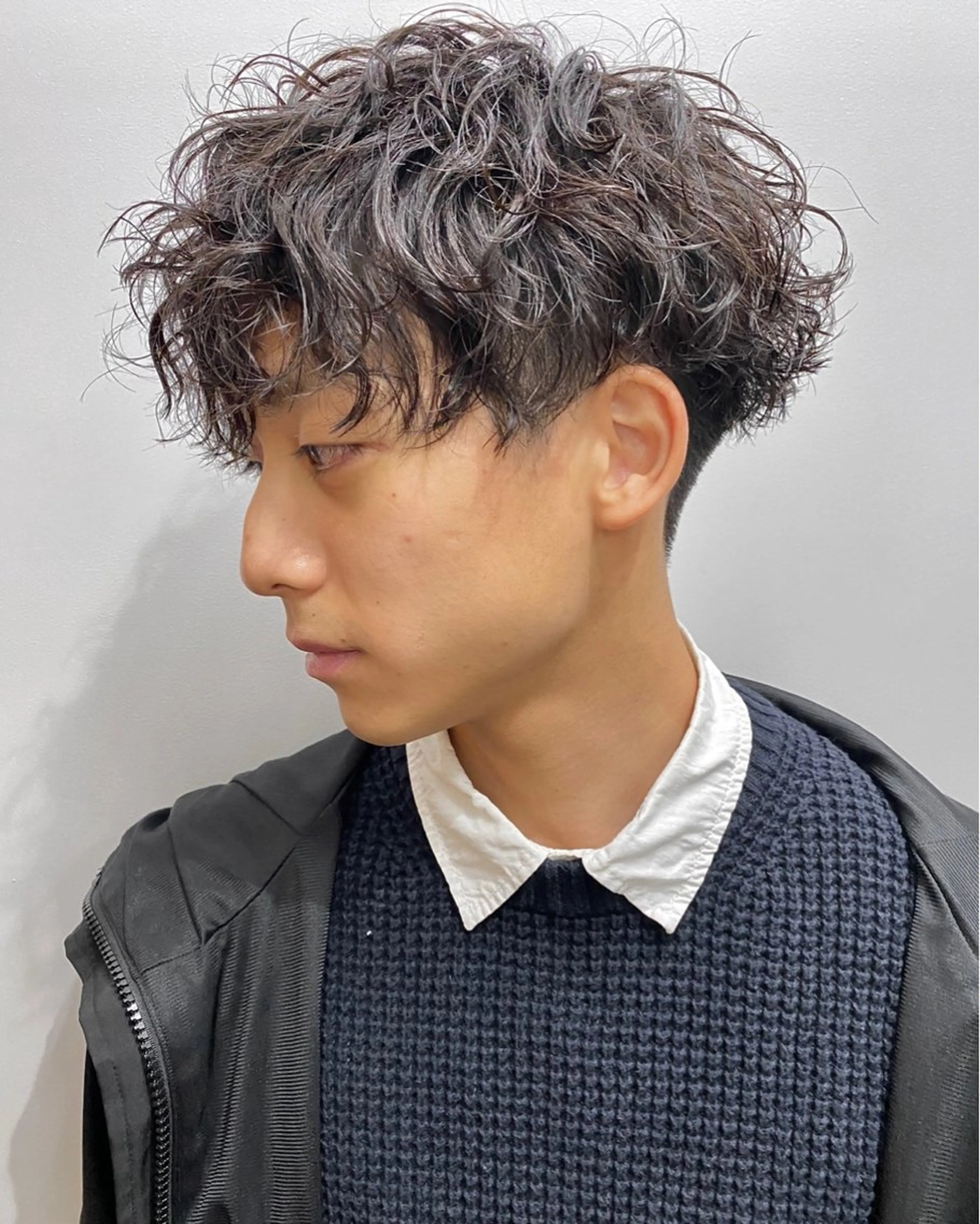 パーマ メンズ YUKI 新宿カット パーマ/カラーのヘアスタイル