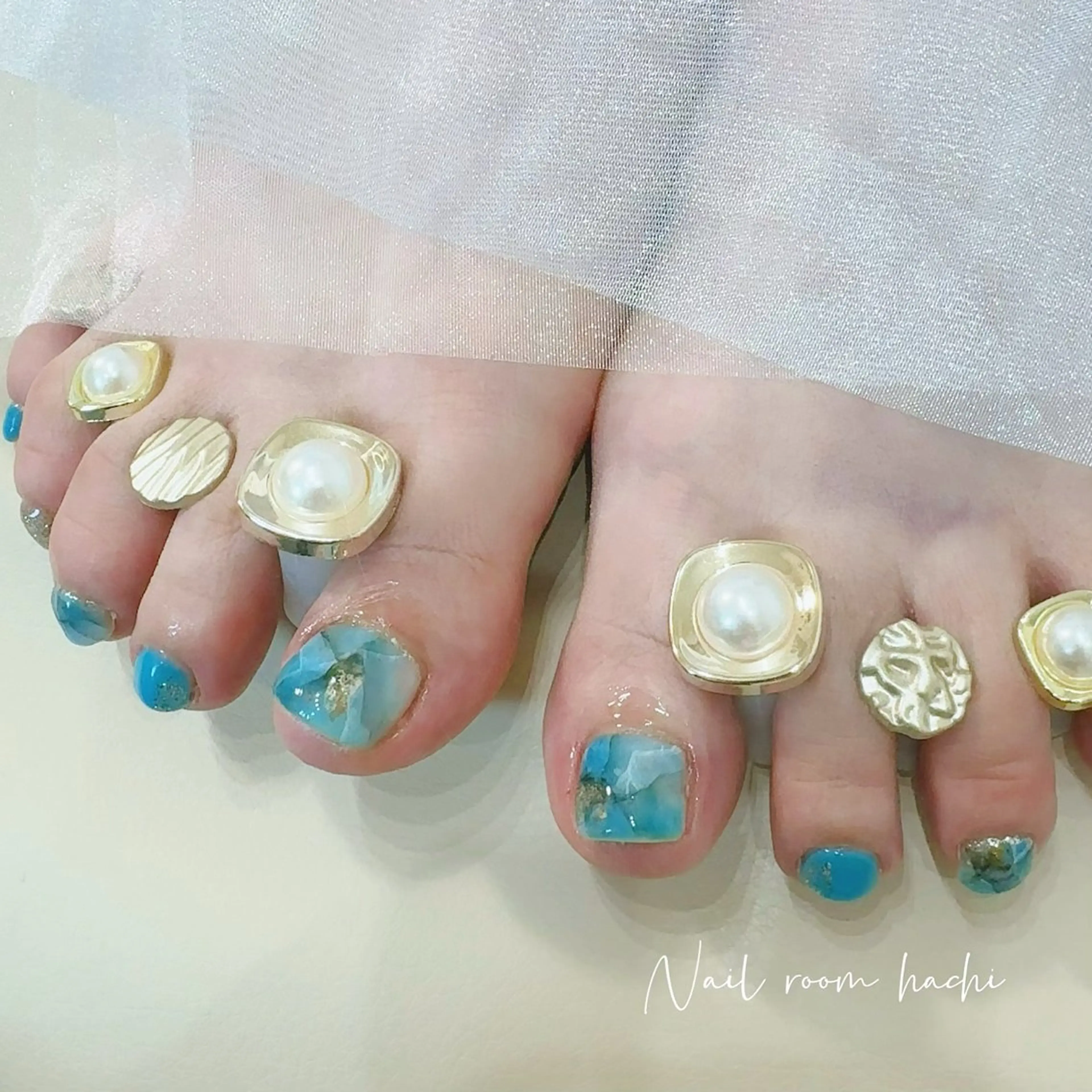 ネイル アートネイル フットネイル 澤 彩のネイルデザイン