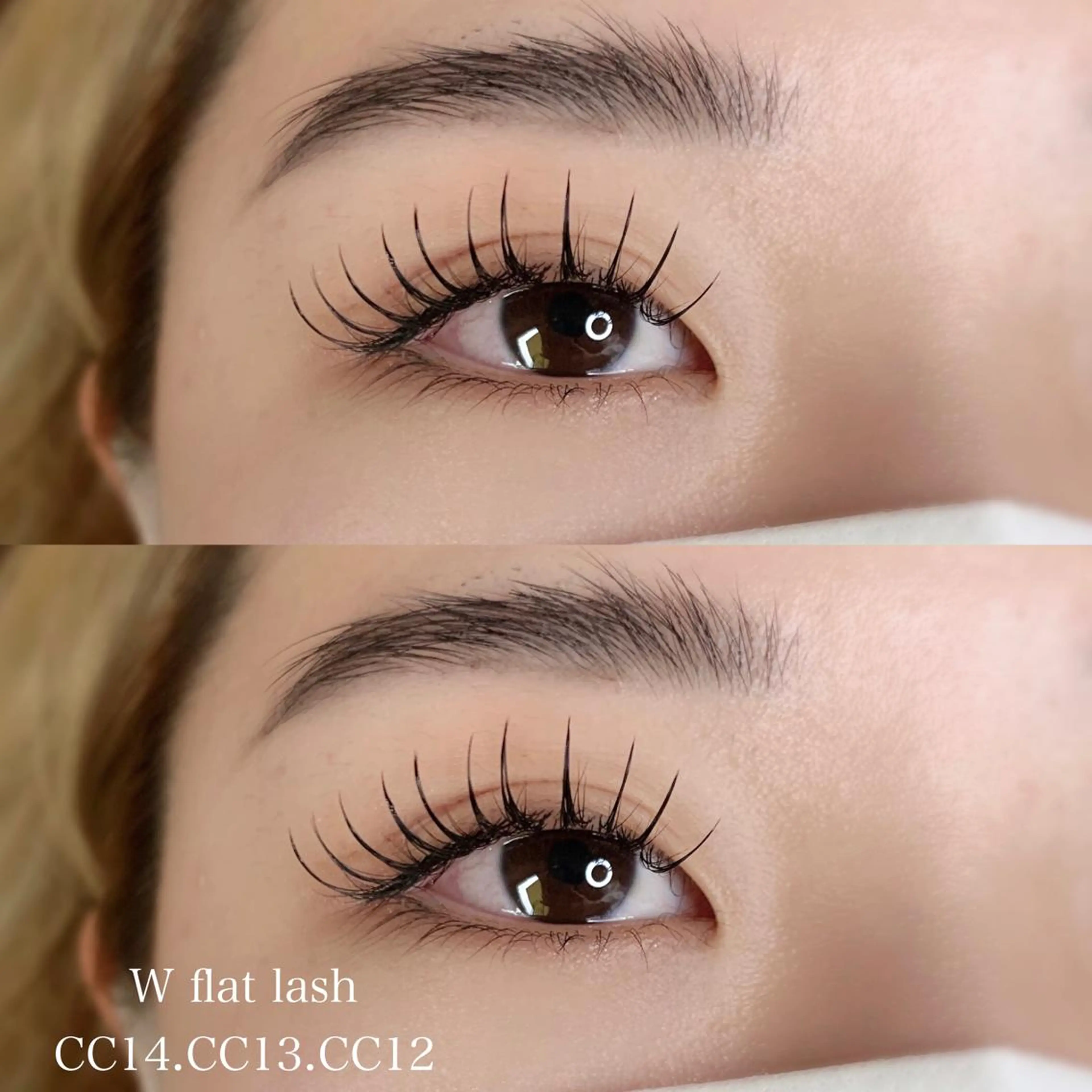 マツエク・マツパ ナチュラル マツエク p's  club所属・藤田 あゆみのマツエク・マツパデザイン