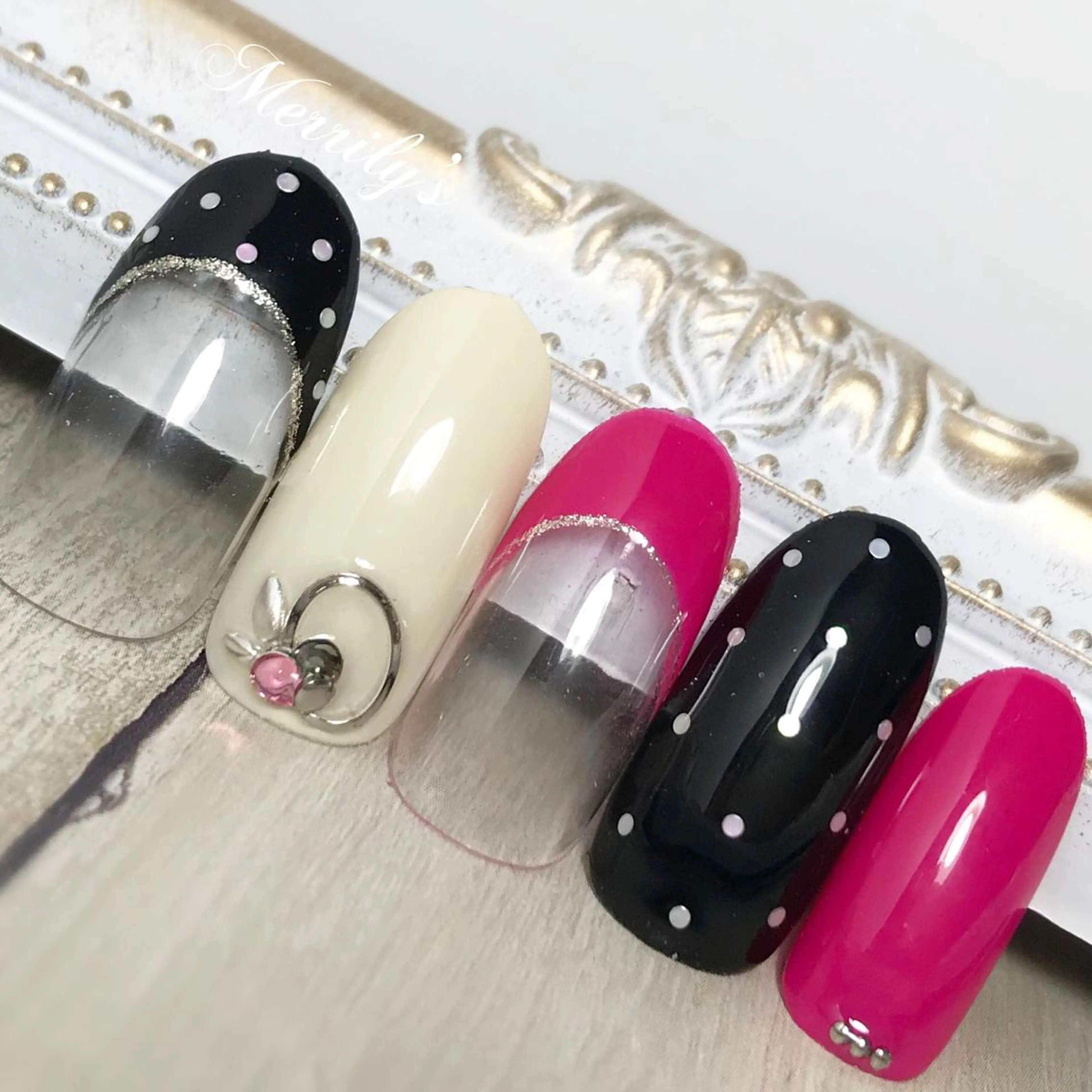 ネイル Merrily's所属・Merrily's Hagi Minaのネイルデザイン