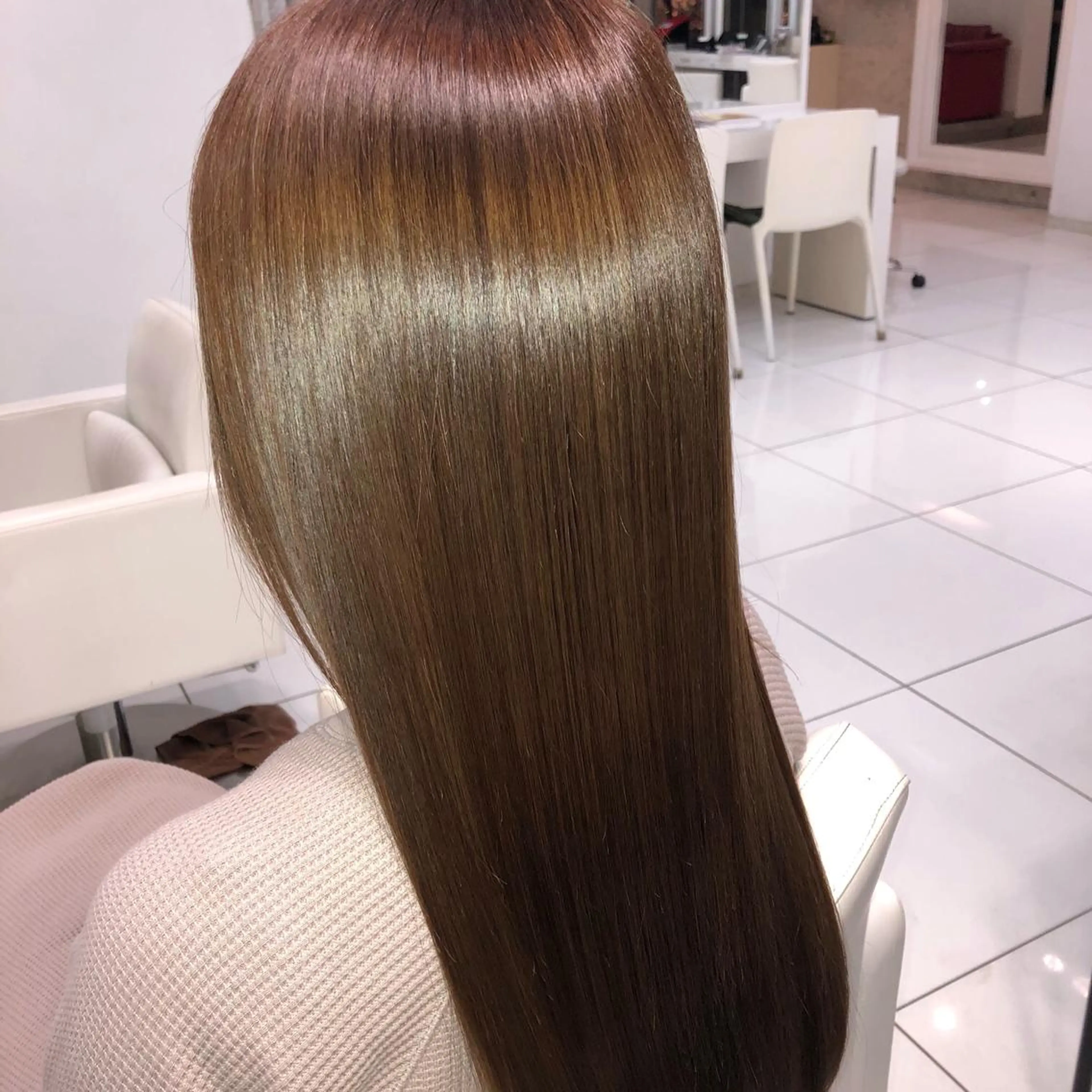 セミロング トリートメント カット ヘアカラー トリートメント ✨美髪専門サロン✨ seasonsのヘアスタイル