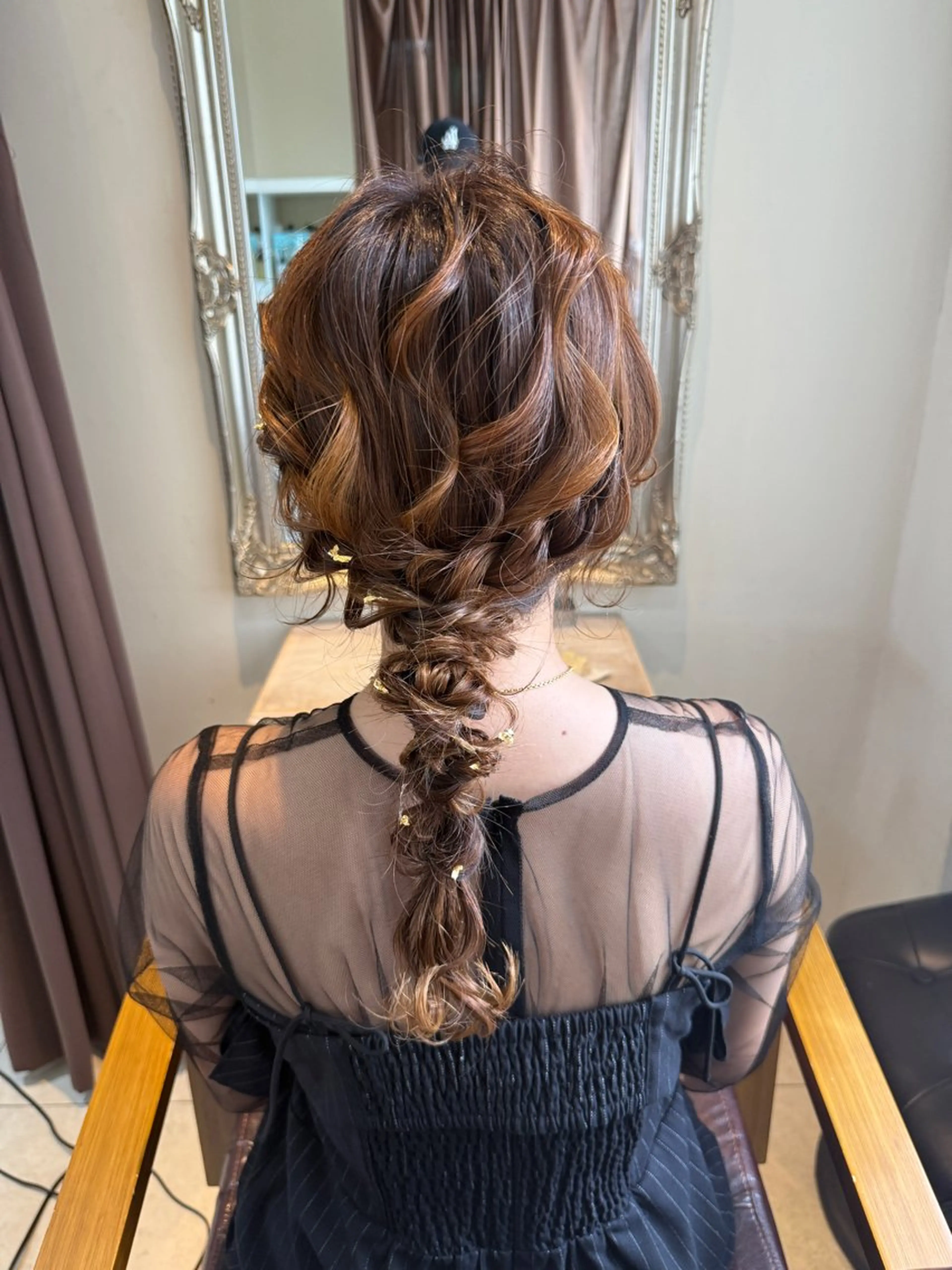 ロング ヘアセット Maho/海外 レイヤー/ハッシュのヘアスタイル