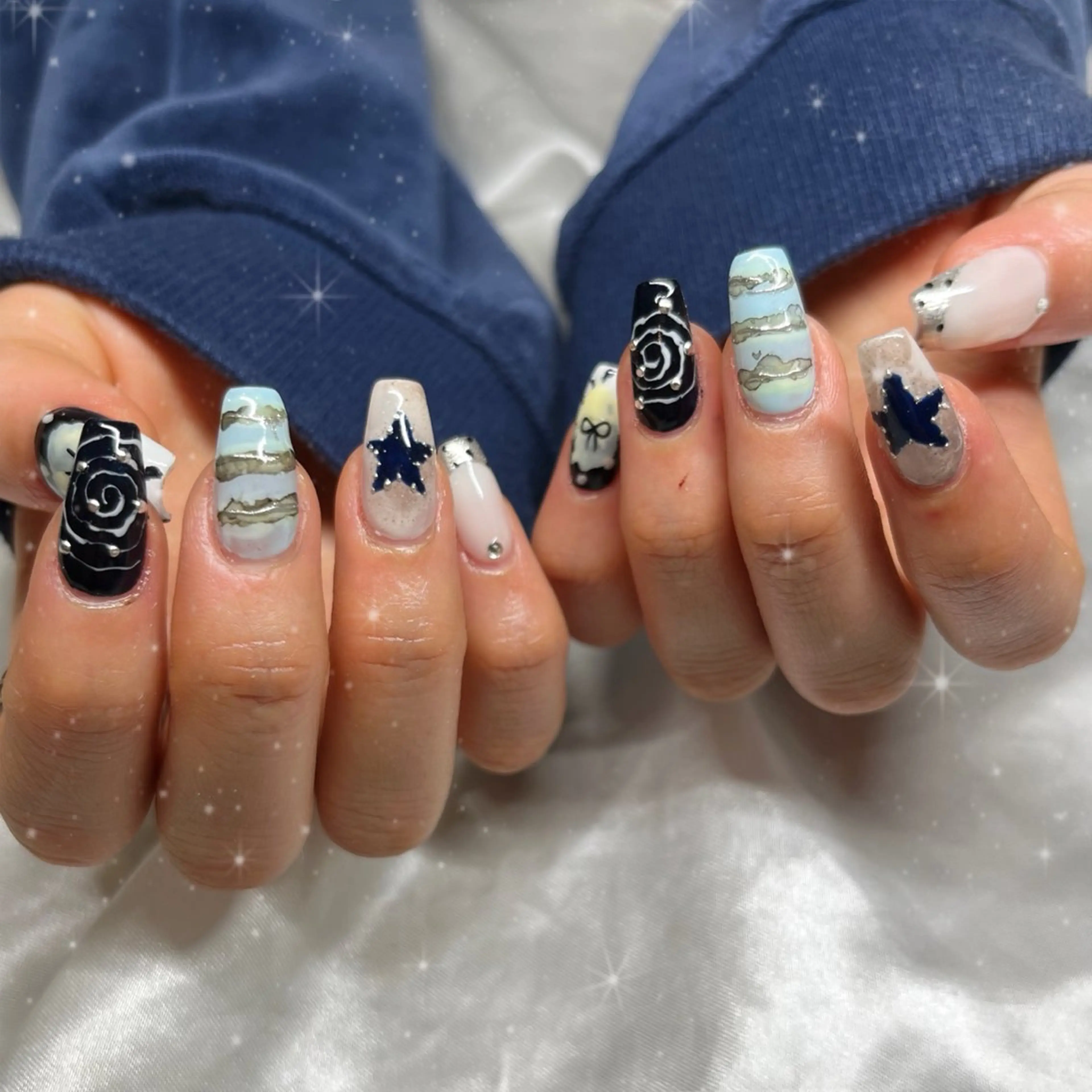 ネイル ハンドネイル BlueDaisy 栄本店のネイルデザイン