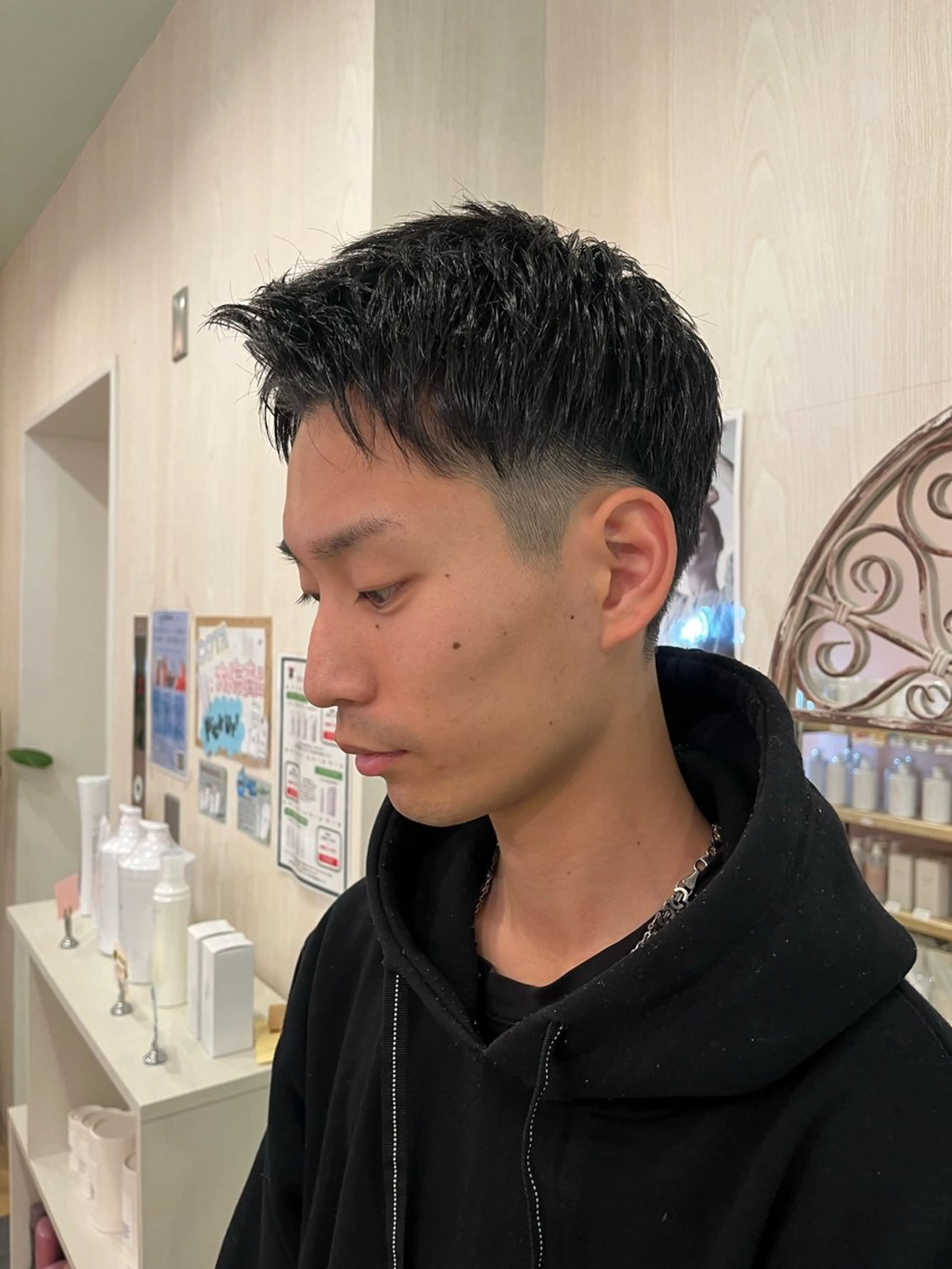 ショート カラー パーマ メンズ コンテスト入賞歴有✨ /HINA🪼のヘアスタイル