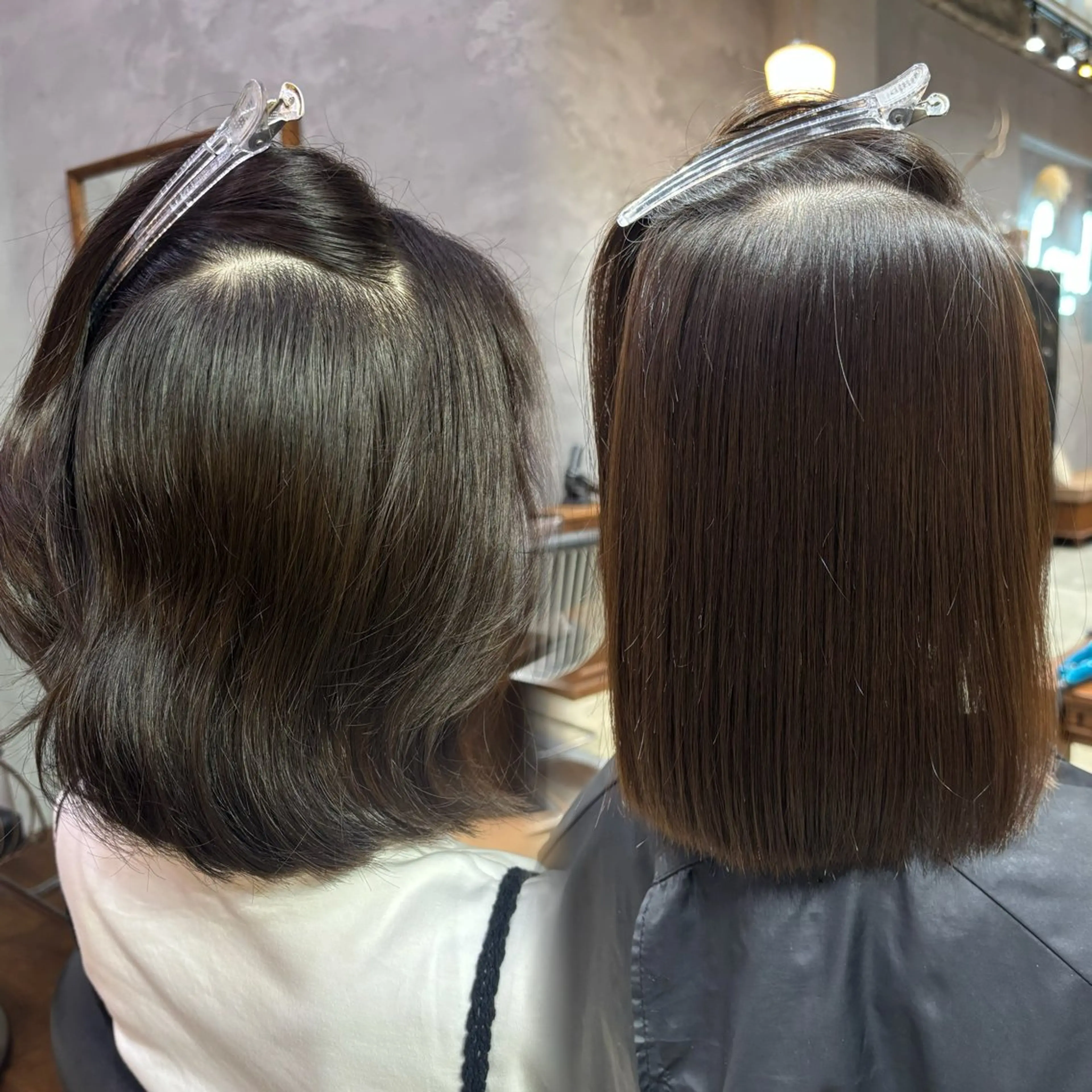 ロング 縮毛矯正/レイヤー 松田空優哉のヘアスタイル