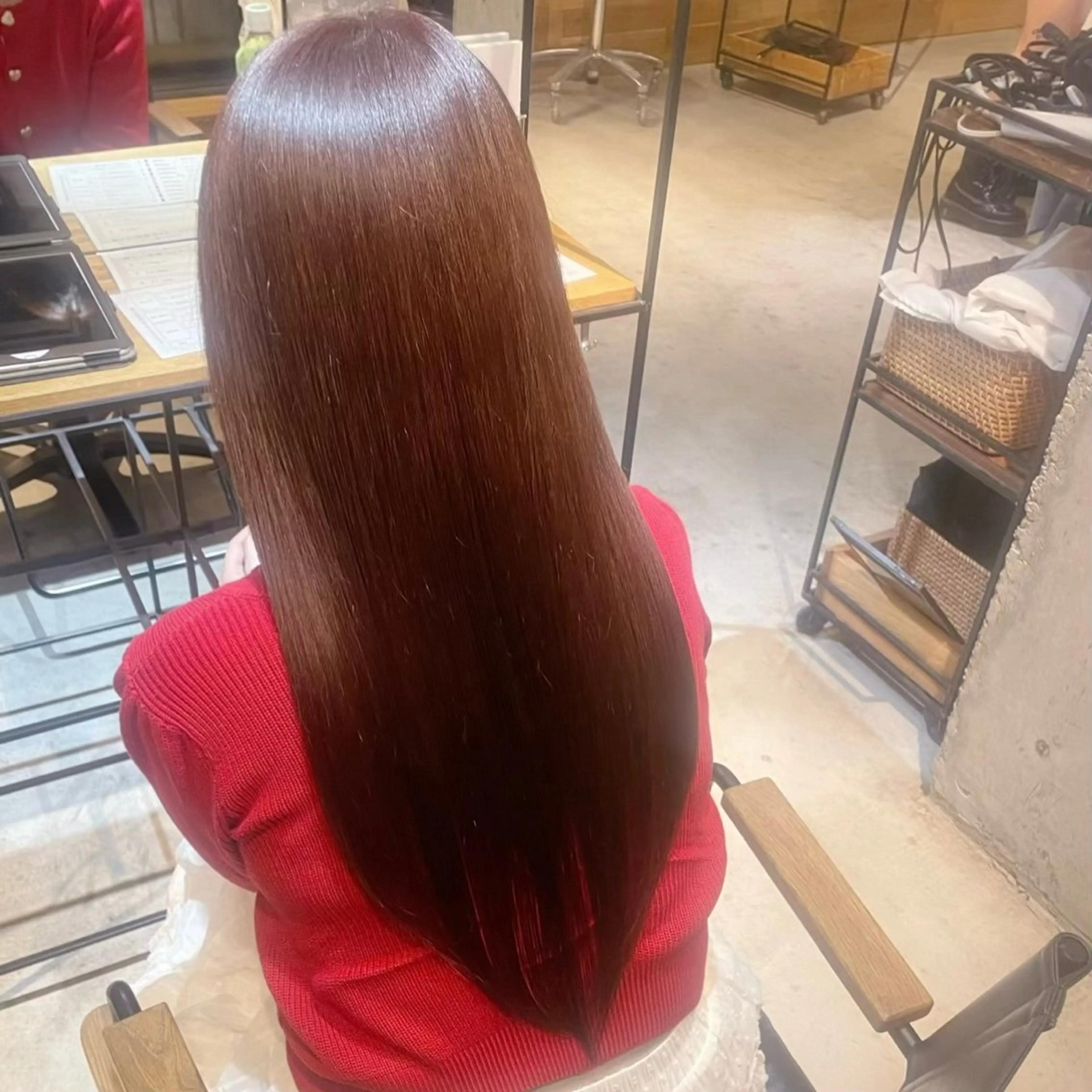 ロング カラーモデル募集中 /新潟駅前/莉奈のヘアスタイル