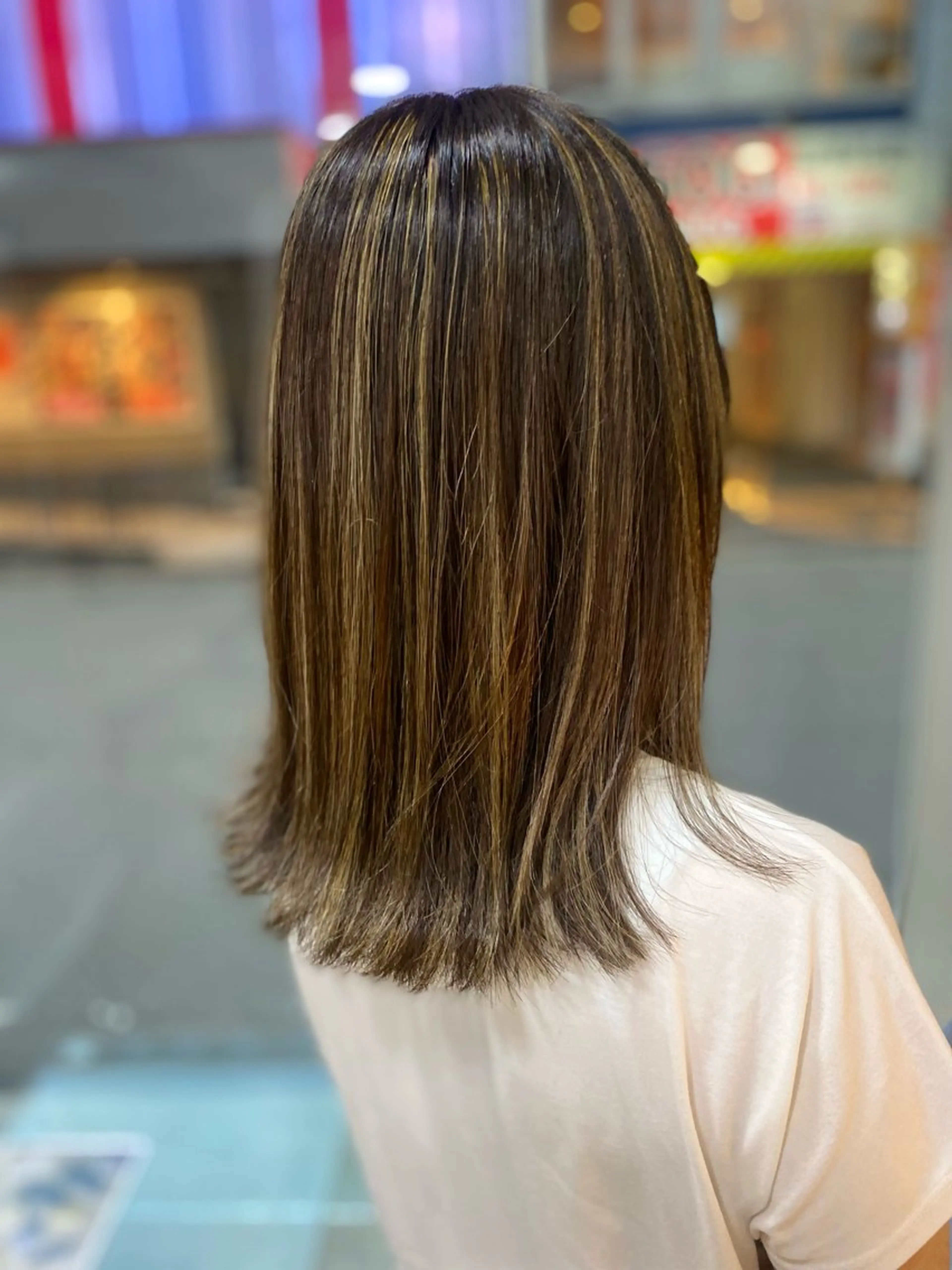 ミディアム カラー ハイライトカラー ハイライト ヘアカラー トリートメント 大硲 綾乃/ 暖色カラー❤️‍🔥のその他イメージ