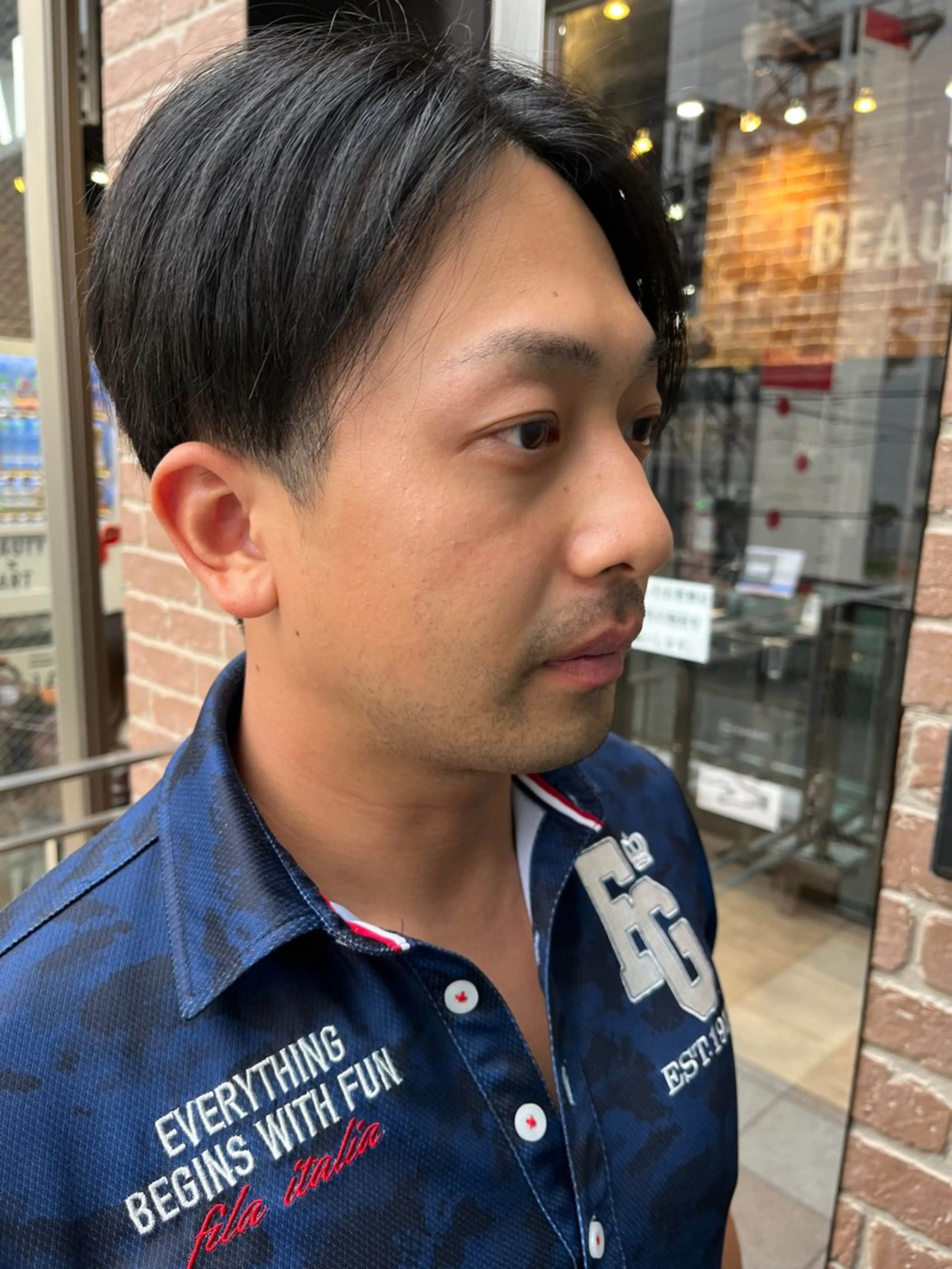 ショート メンズ 久木原 ゆりのヘアスタイル